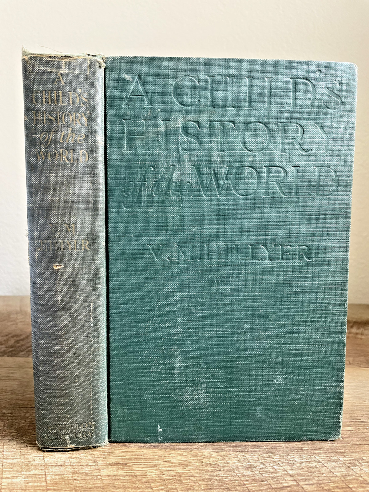 1935 A Child’s History of the World by V. M. Hillyer (Illustrated Vintage Book)