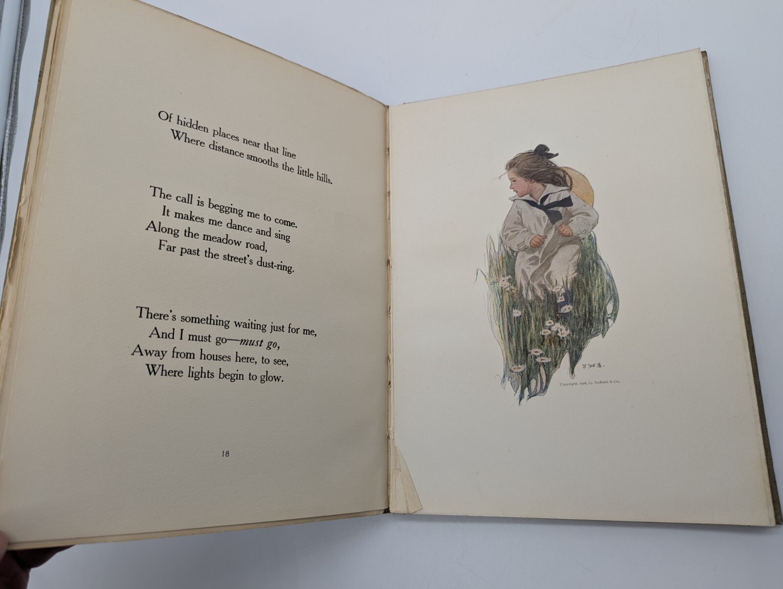1908 Dream Blocks Aileen Cleveland Higgins Book Illustrated Jessie Willcox Smith