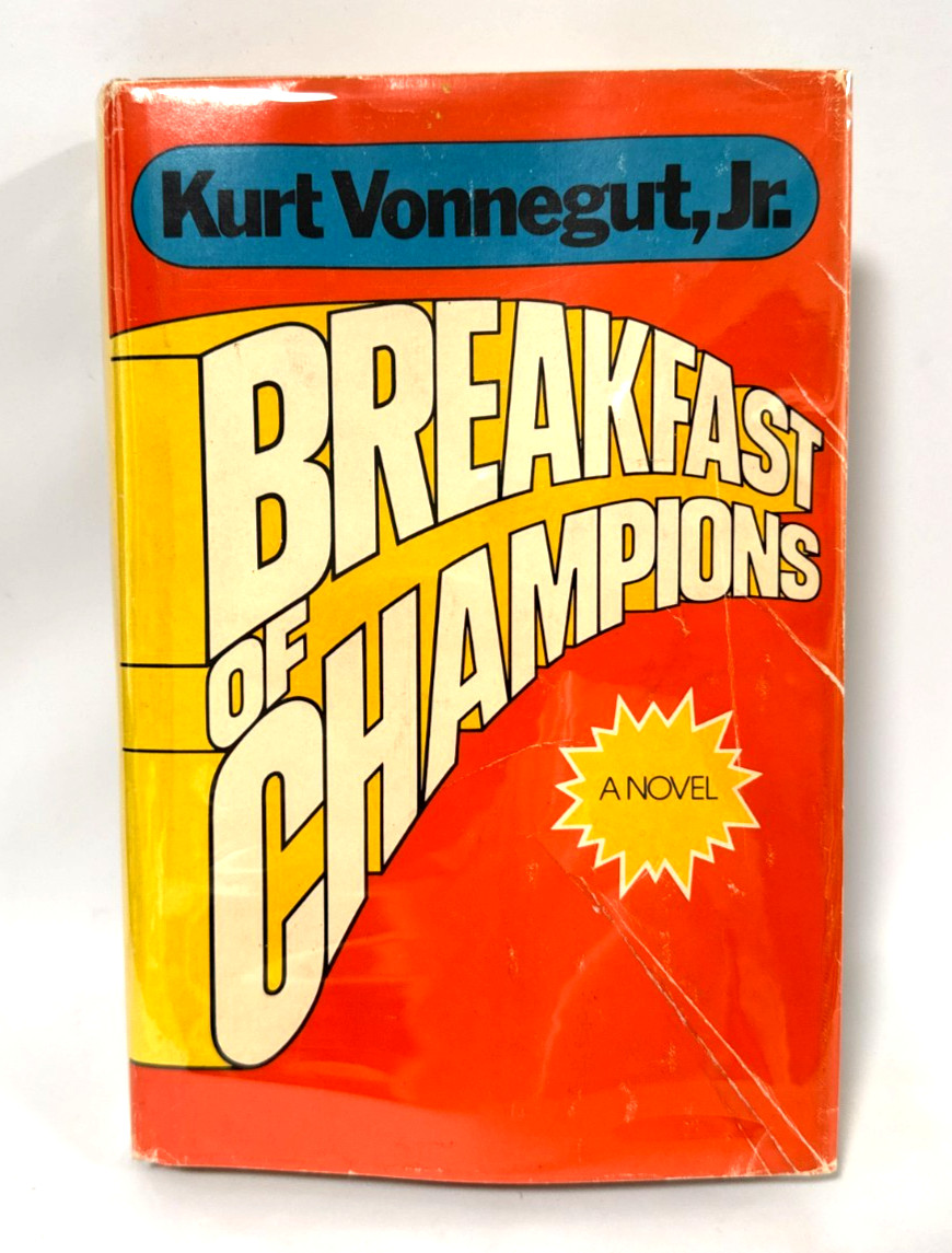 Breakfast of Champions by Kurt Vonnegut Jr 1973 Hardcover Book Club Edition