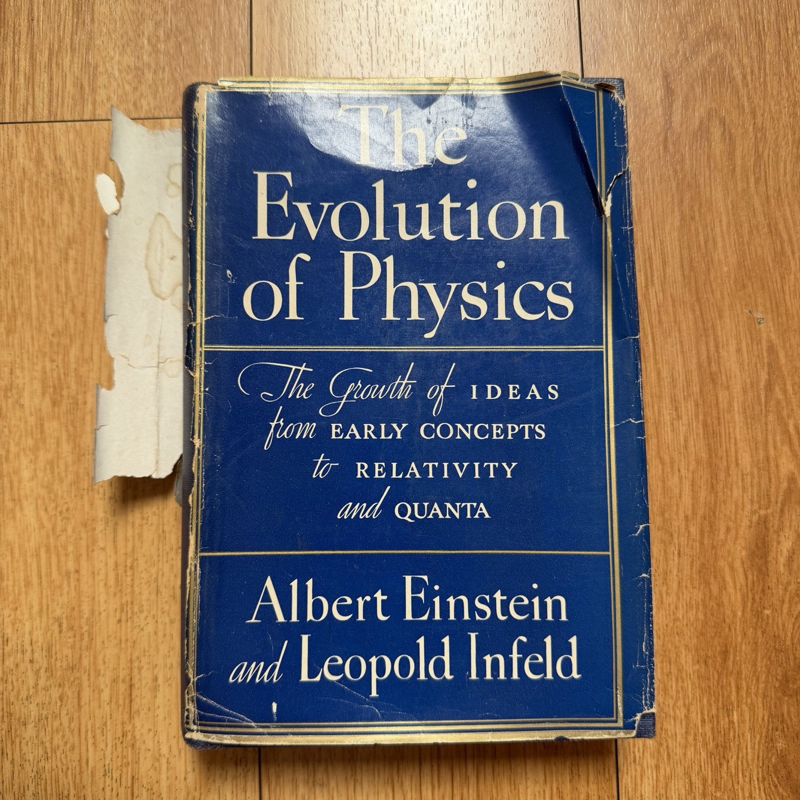 The Evolution Of Physics Albert Einstein Leopold Infeld Early 1938 First Edition