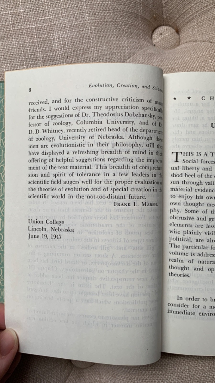 1917 2nd Ed. – Evolution Creation And Science By Frank Lewis Marsh