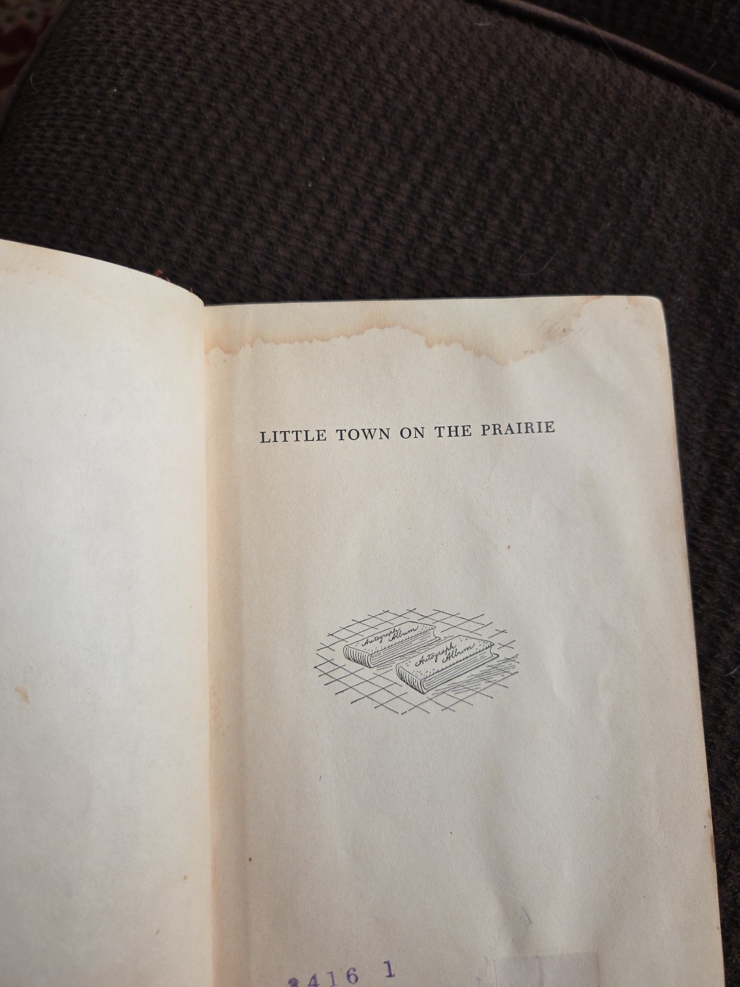 Rare 3 Book Laura Ingalls Wilder HC 1940’s Helen Sewell Illus- 4th, 5th, 7th Eds