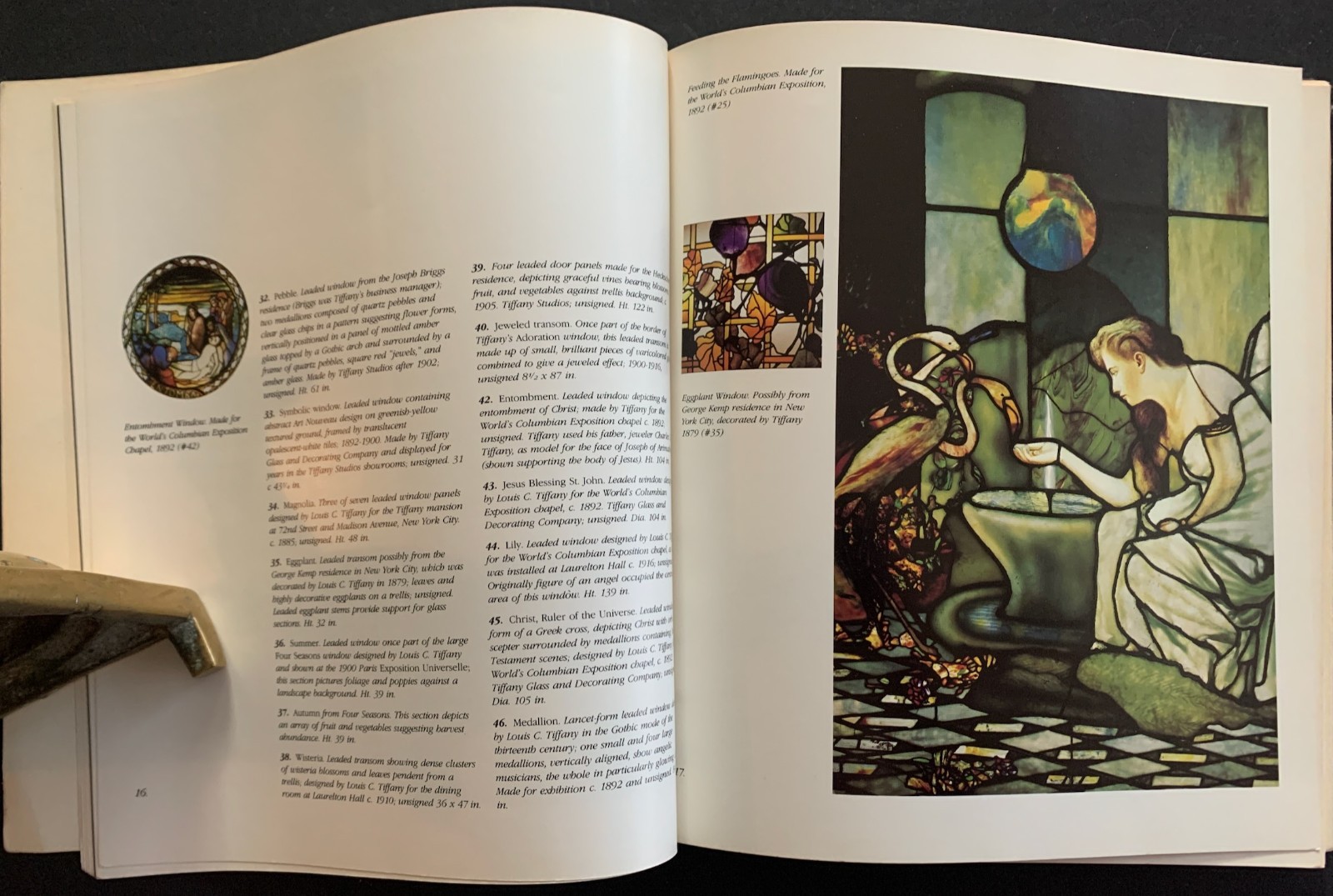 The Treasures of Tiffany – Morse Foundation Exhibition Windows Pottery Glass &+