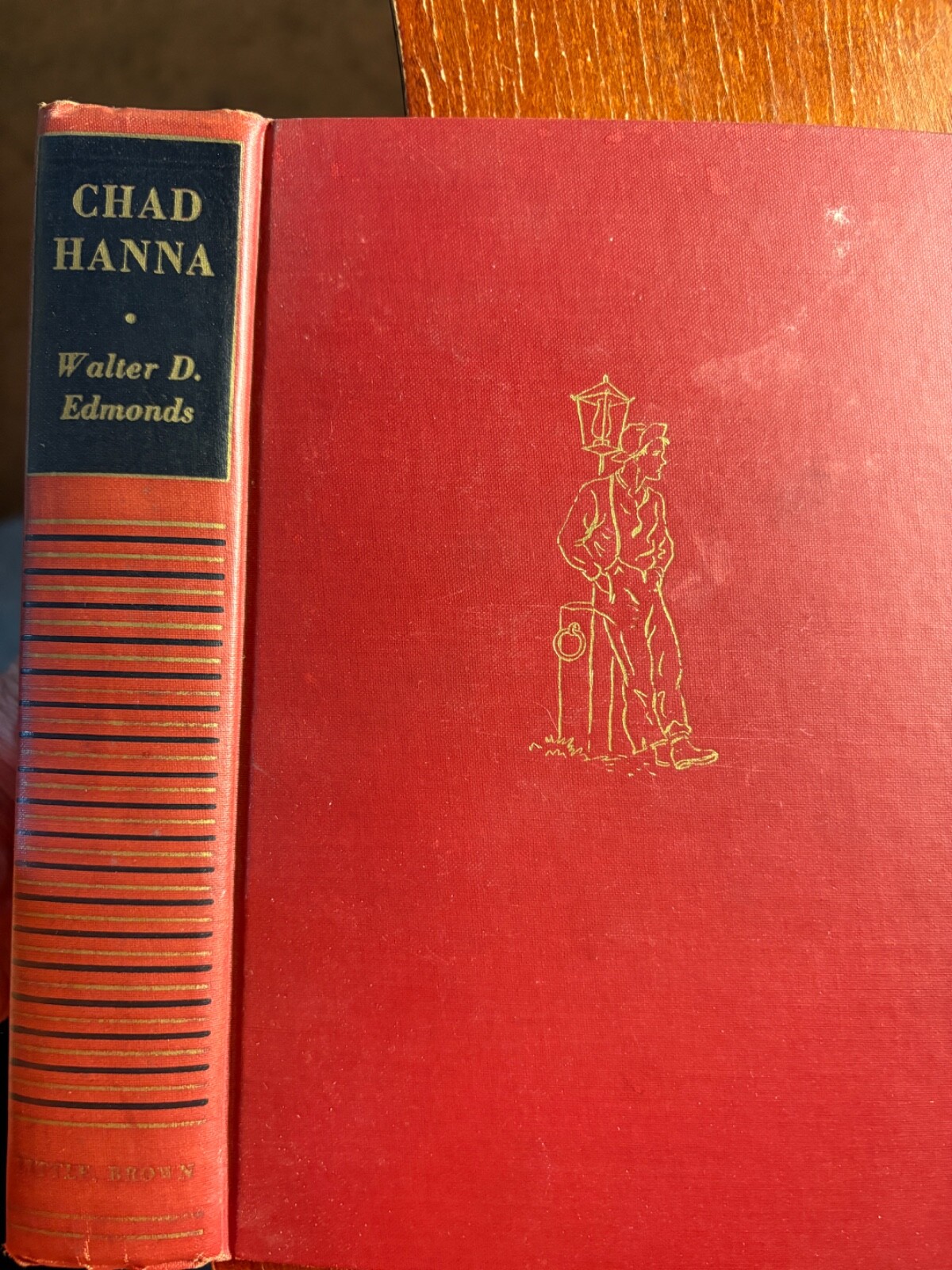 Chad Hanna by Walter D. Edmonds ( 1940 hc 1st edition )
