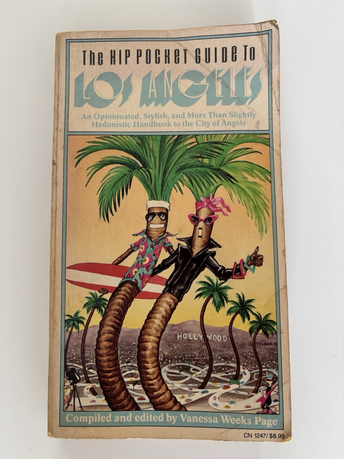 Hip Pocket Guide To Los Angeles, 1985, Vanessa Weeks Unique Vintage Paperback