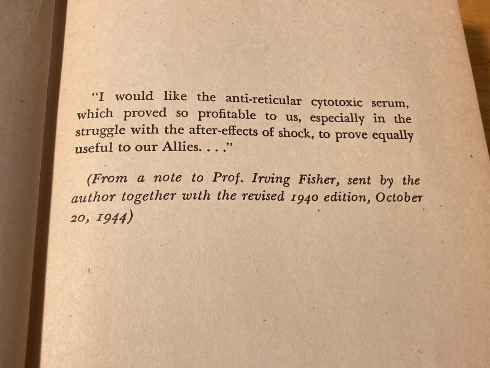 1946 The Prolongation of Life by Dr. Alexander A Bogomolets – Rare!