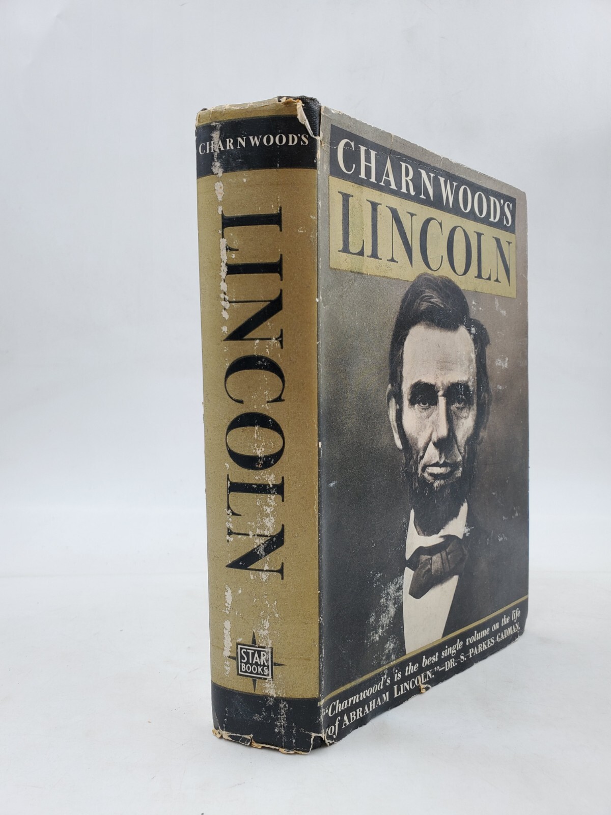 Charnwood’s Lincoln by Lord Charnwood (1938, HCDJ) – Garden City Publishing