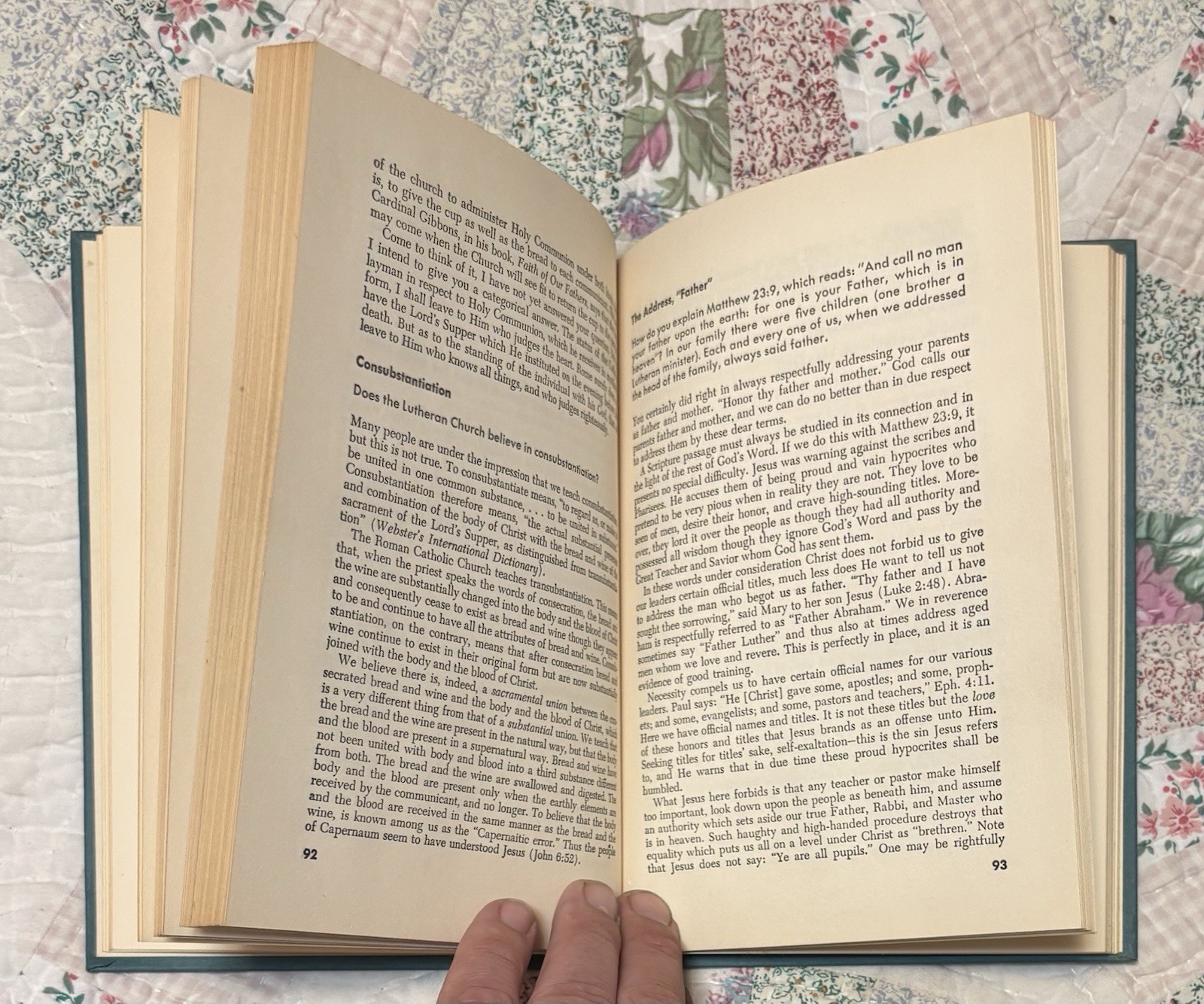 1956- First Edition “The Question Box” By: William N. Emch ~ Hardcover Book