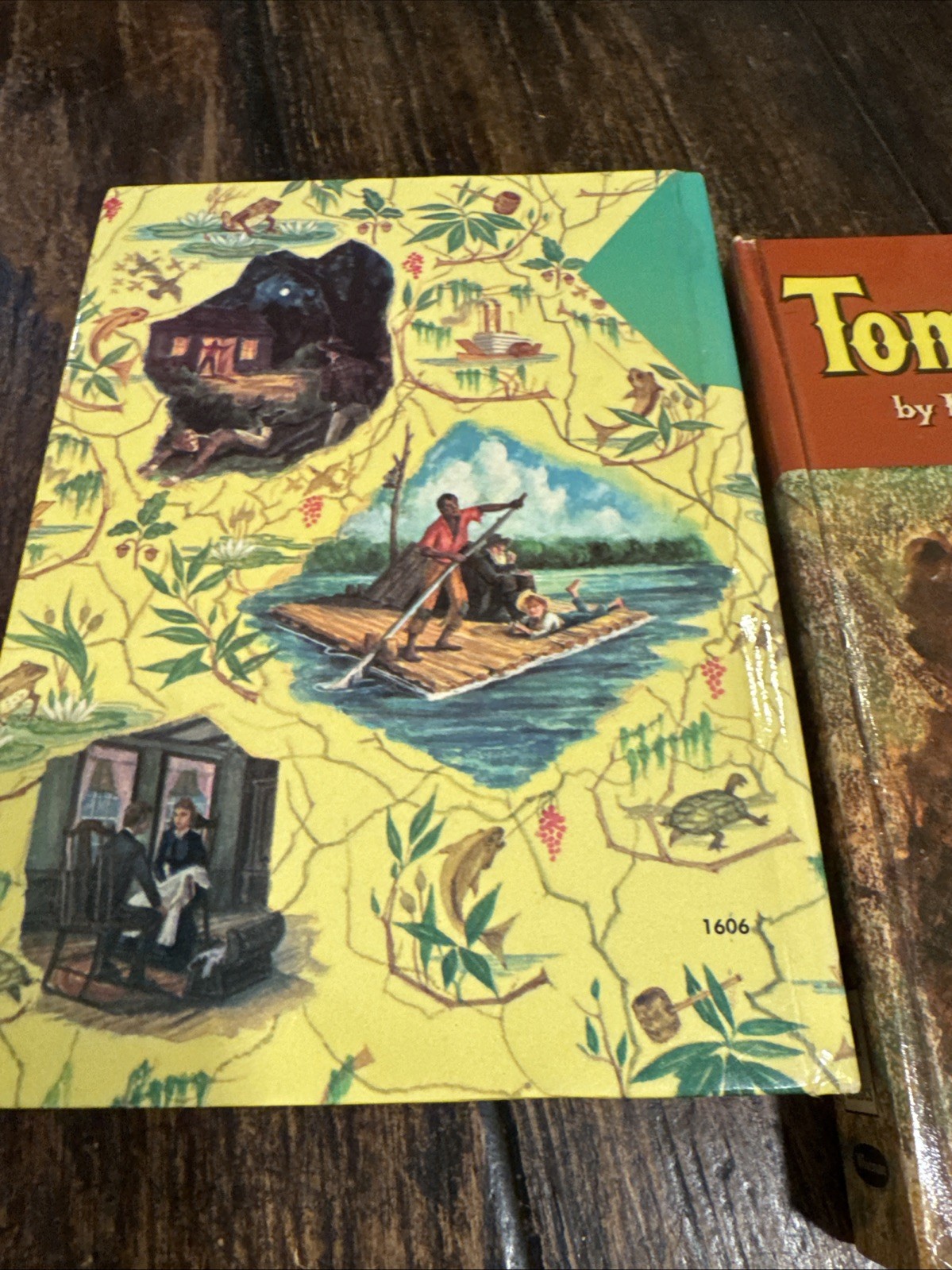 1955 Whitmans Classics Set Books Tom Sawyer, Huckleberry Finn, Abridged Editions
