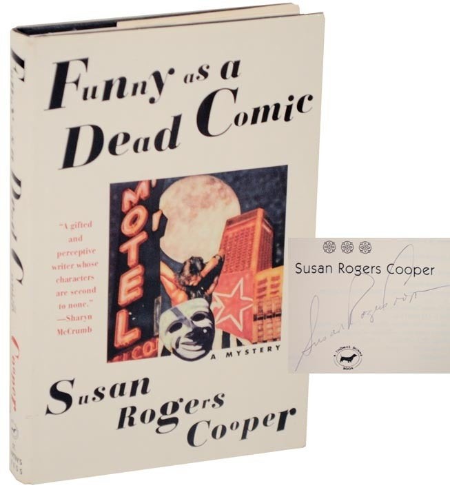 Susan Rogers COOPER / FUNNY AS A DEAD COMIC Signed First Edition 1993 #107587