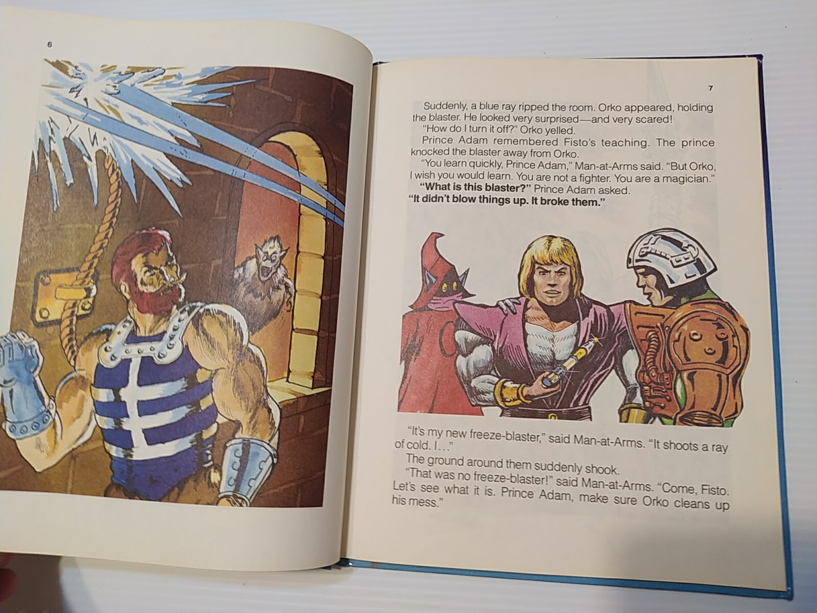 Vintage 80’s Masters of The Universe Skeletor’s Flower of Power 1985 Golden Book