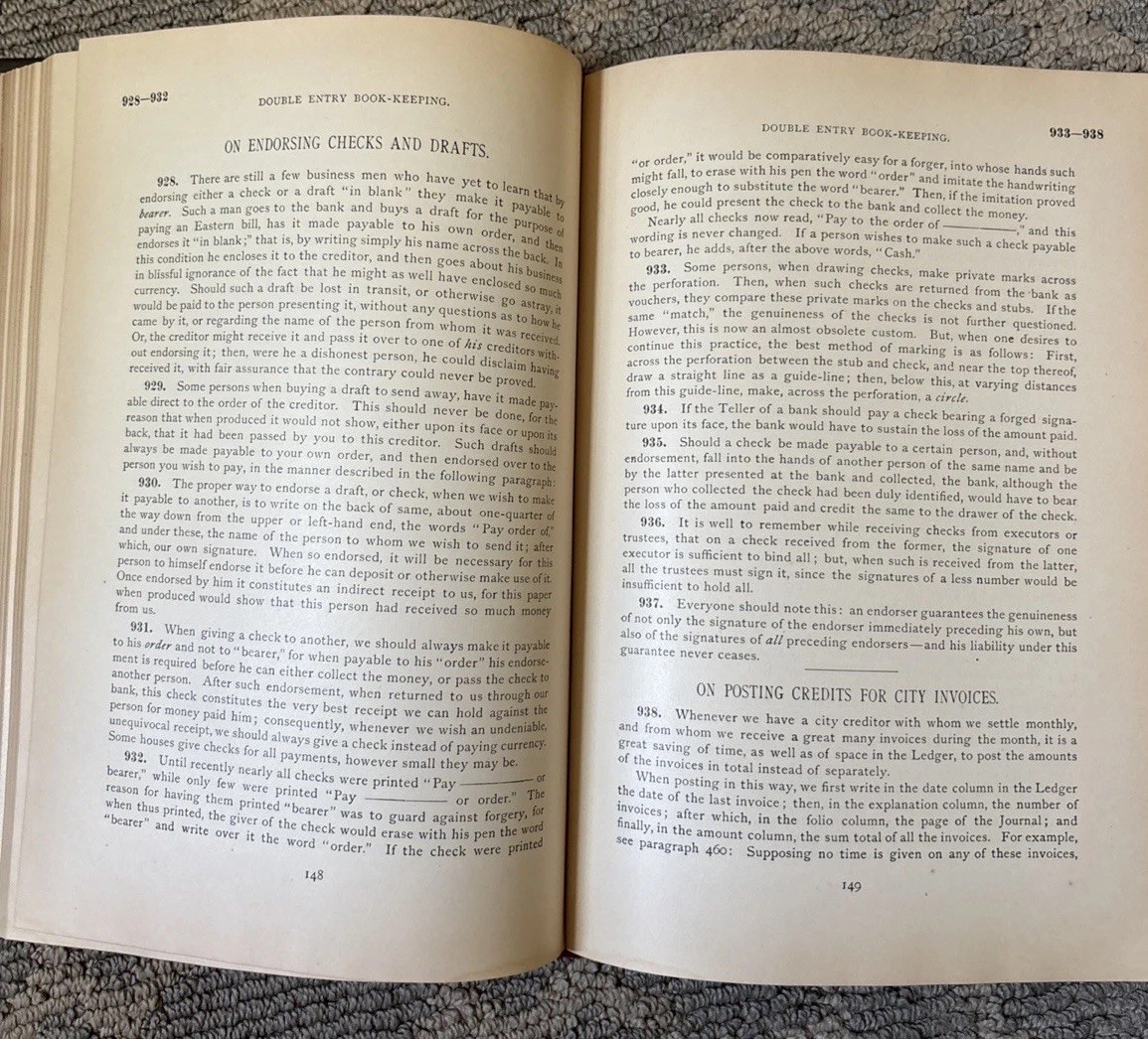 1893 Goodwin’s Improved Book-Keeping and Business Manual J H Goodwin SixteenthEd