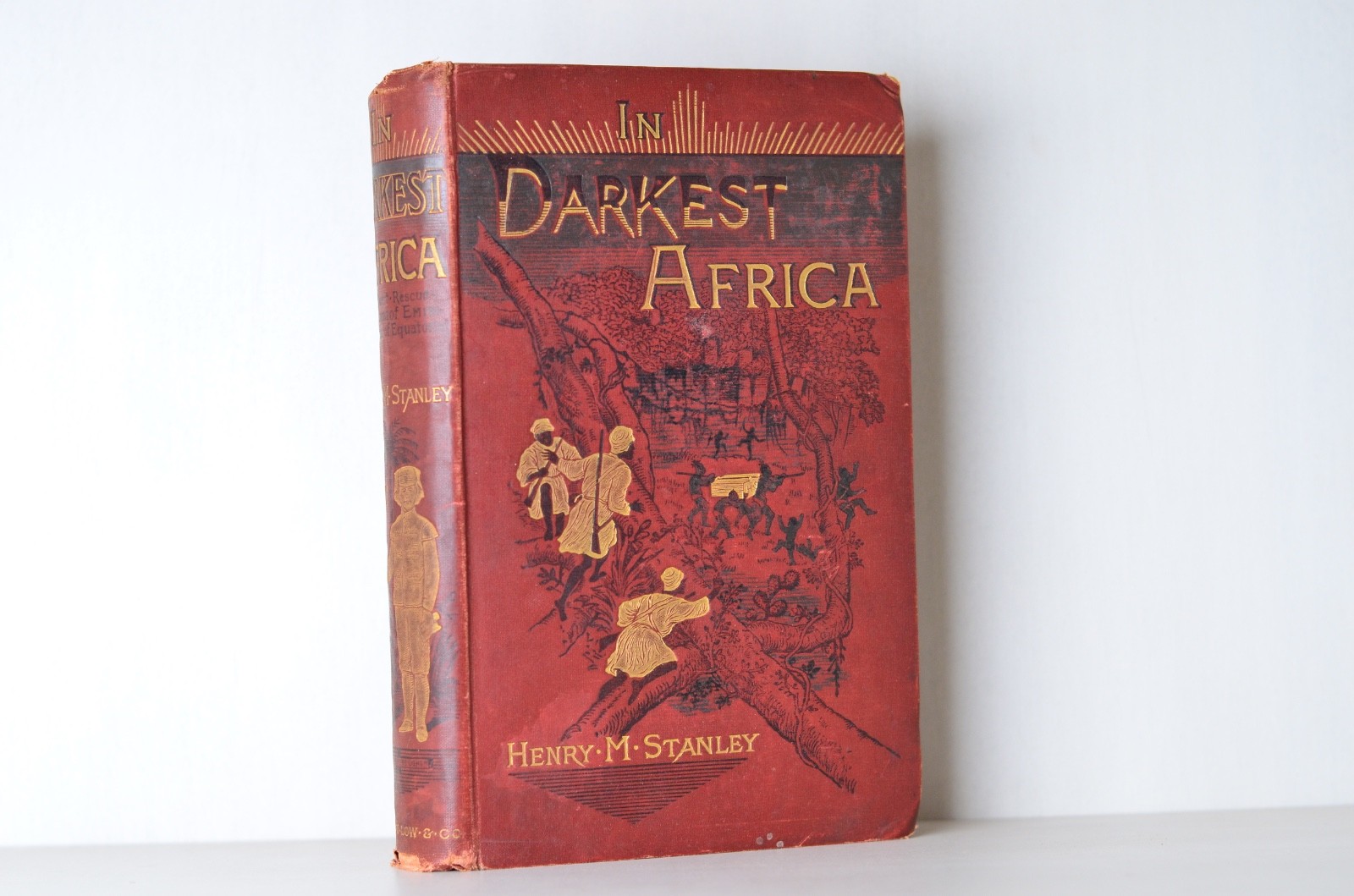Antique First Edition In Darkest Africa by Henry M. Stanley 1890 – Volume 2