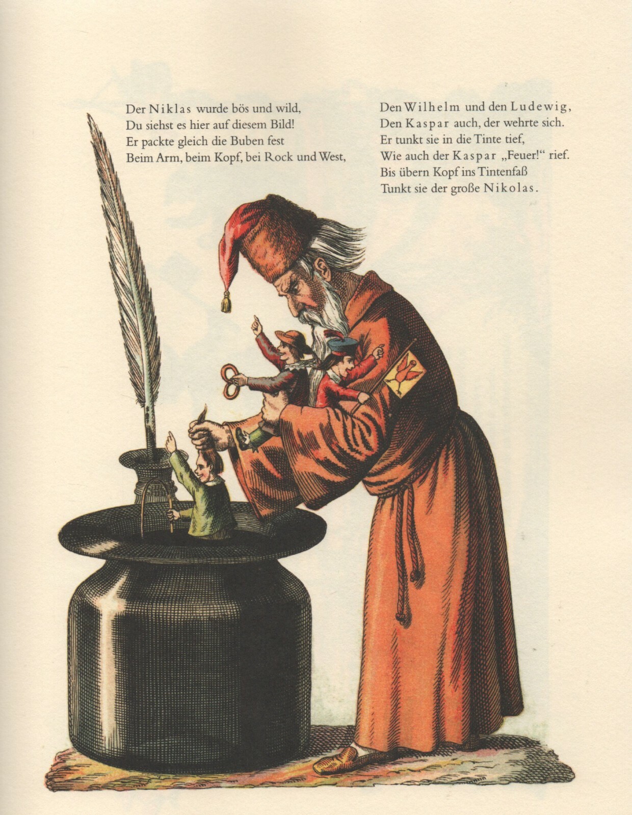 „Der Struwwelpeter“ uncensored edition 1890 Negrolein Mohr Mohrenkind R!R!R!