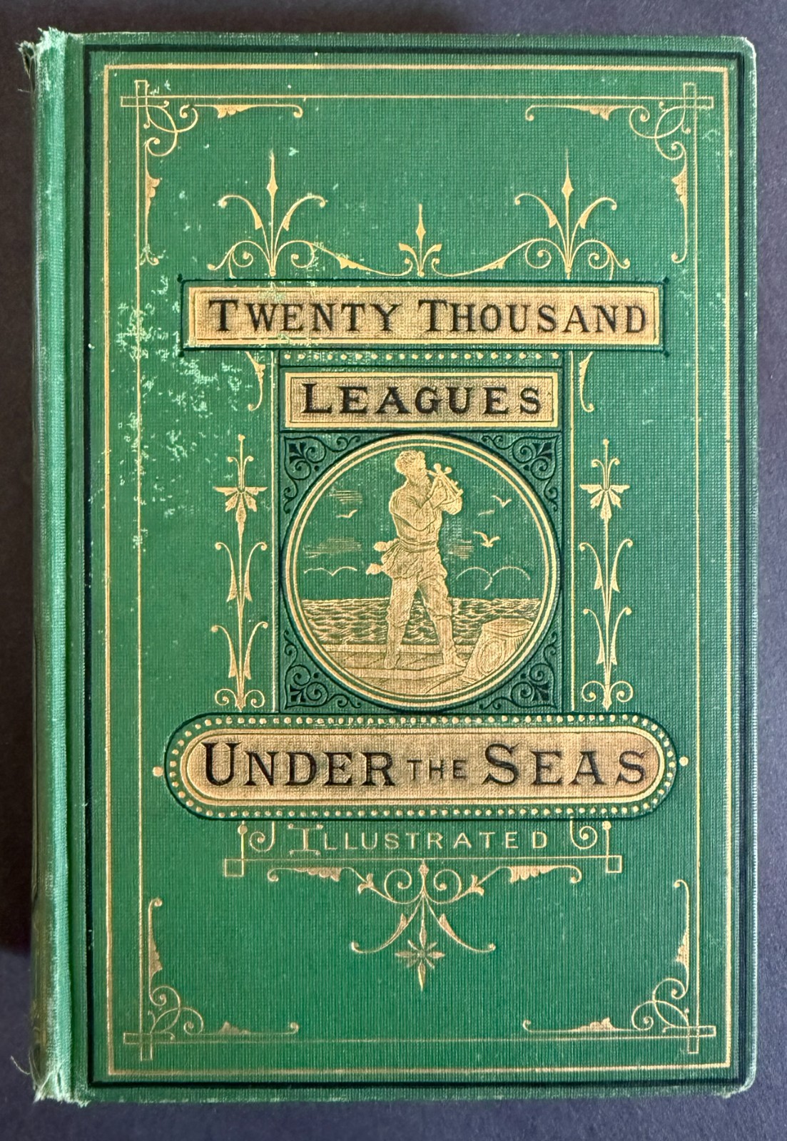 1874 Jules Verne Twenty Thousand Leagues Under the Seas 2nd Ed George M Smith Co