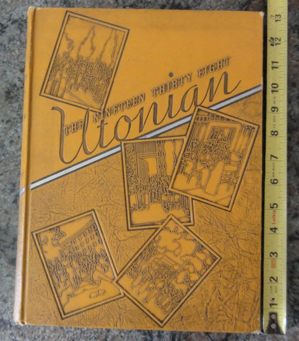 1938 Utonian University of Utah at Salt Lake City Yearbook