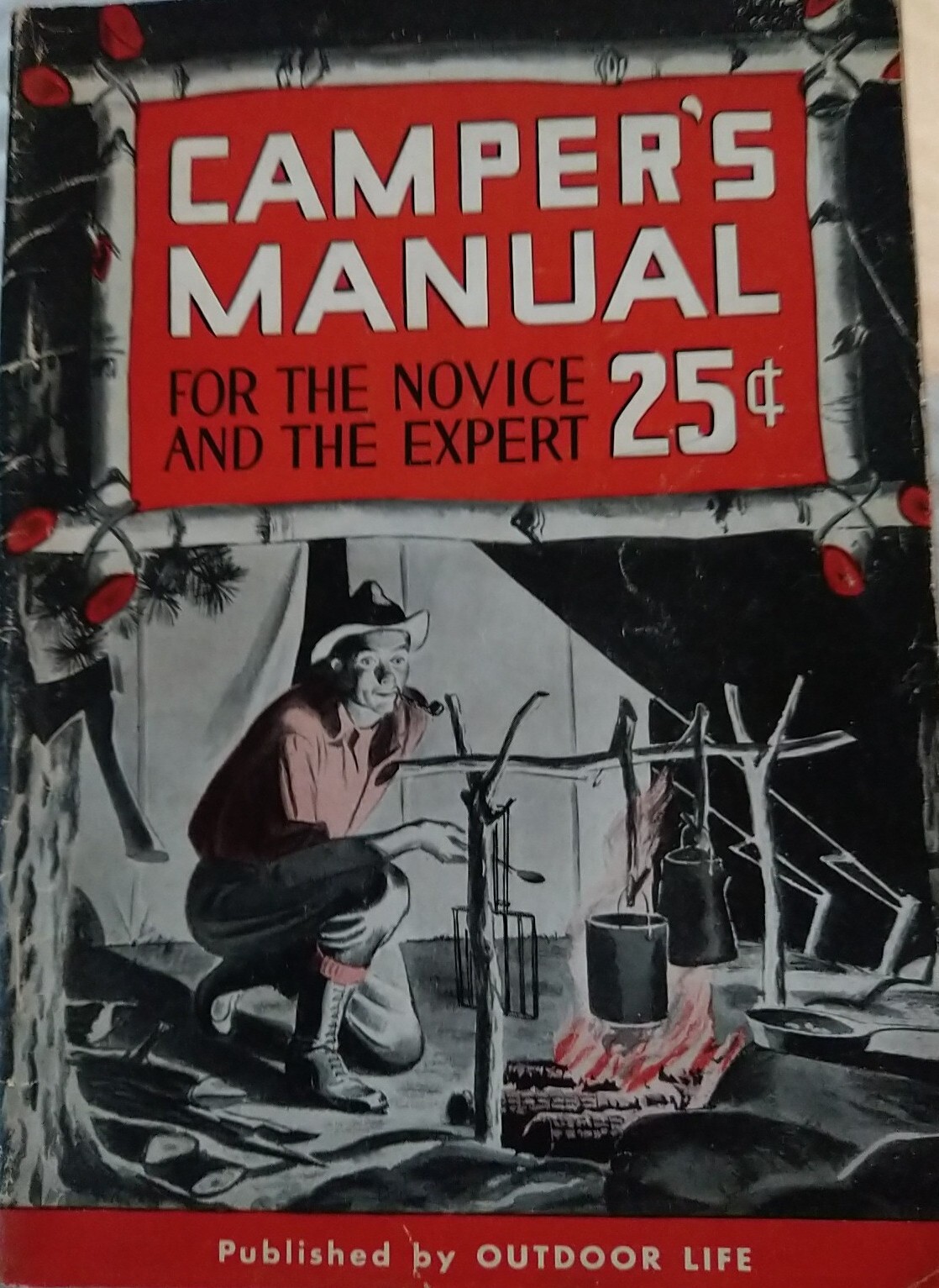 Outdoor Life 1942 Camper’s Manual for the Novice and Expert