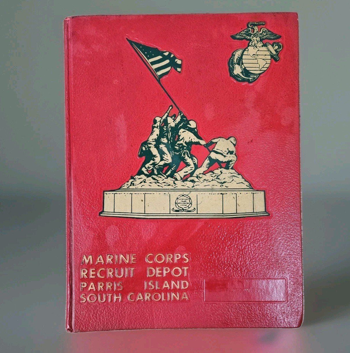 1976 US Marine Corps Recruit Depot Parris Island 2nd Battalion Platoon 2009 Book