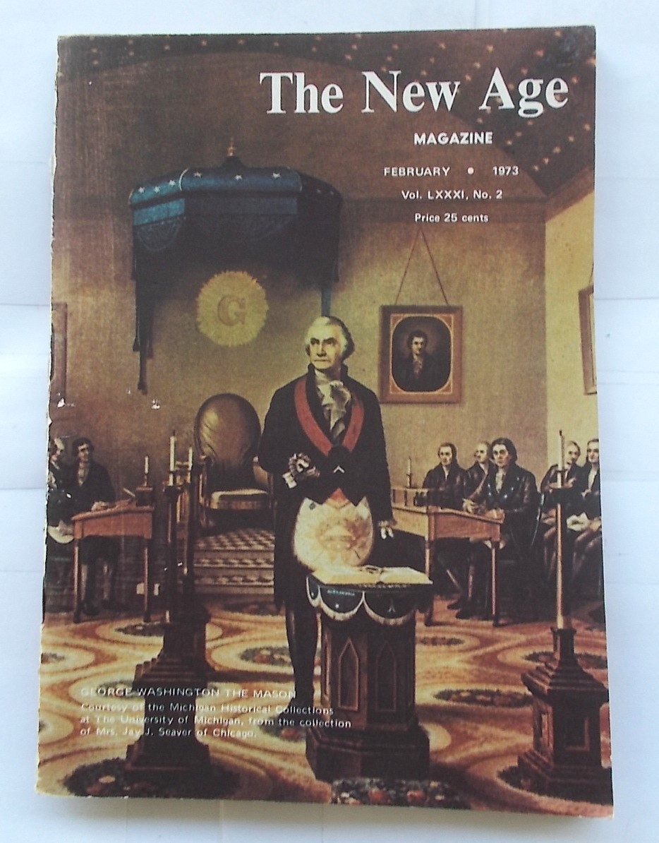 New Age Feb. 1973 Freemasonry Article: „Leadership“ by General Omar N. Bradley