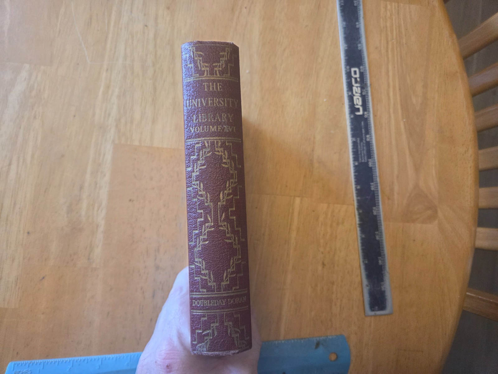 The University Library – Volume XVI – John Huston Finlay – 1936 Doubleday Hardco