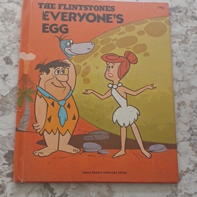 The Flintstones Everyone’s Egg Illustrated Hardcover 1976 Elias Ottenheimer