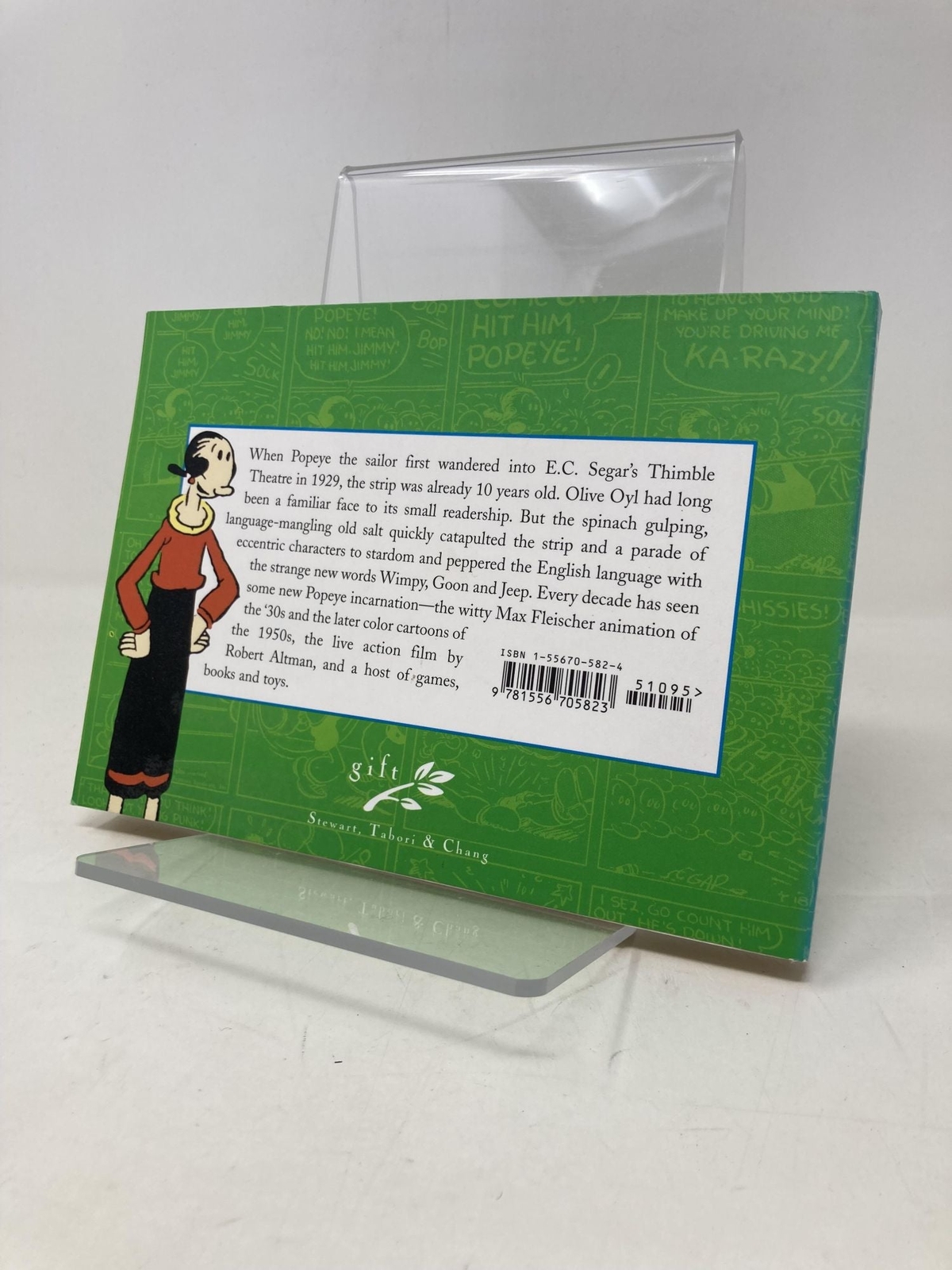 Popeye Postcard Book by E C Segar First 1st Edition LN PB 1997