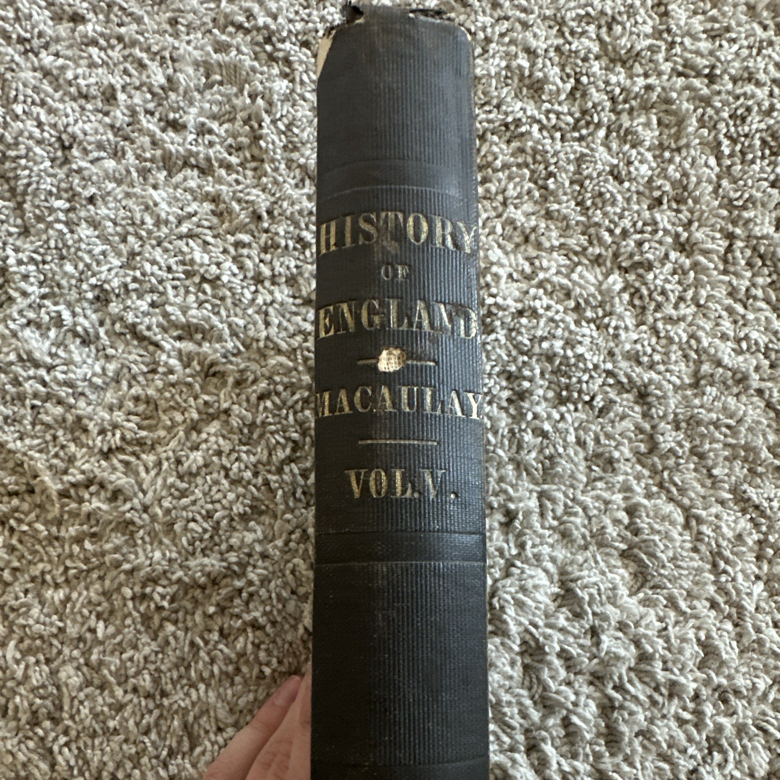 Harper & Brothers Lord Macaulay History of England Vol. V Cloth Hardcover 1870