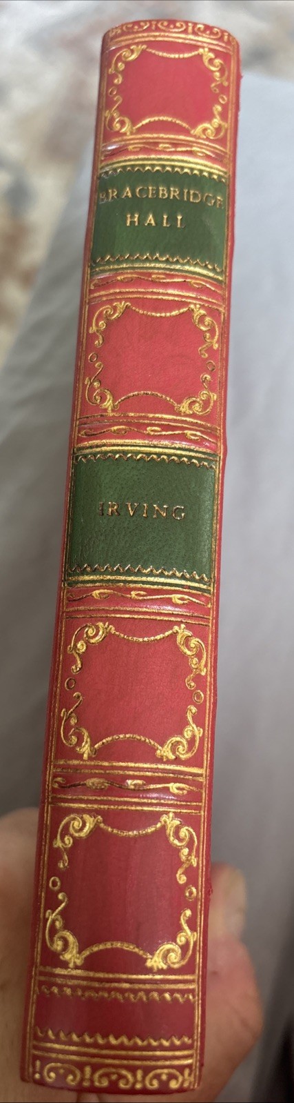 Bracebridge Hall 1877 1st Caldecott Binding Bayntun Rivière Fine Binding