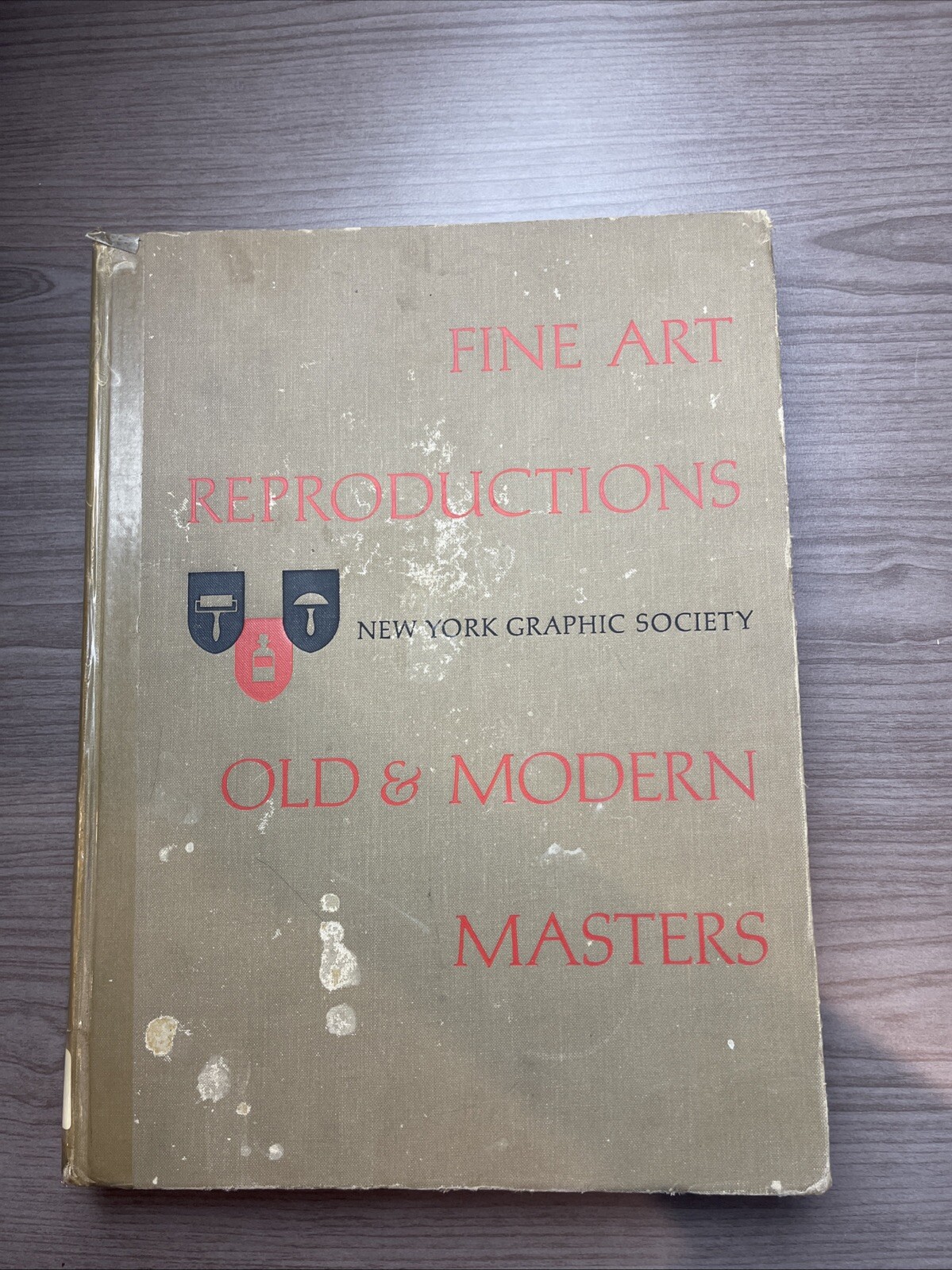 Fine Art Reproductions Old And Modern Masters Book Printed In Holland 1961 HC