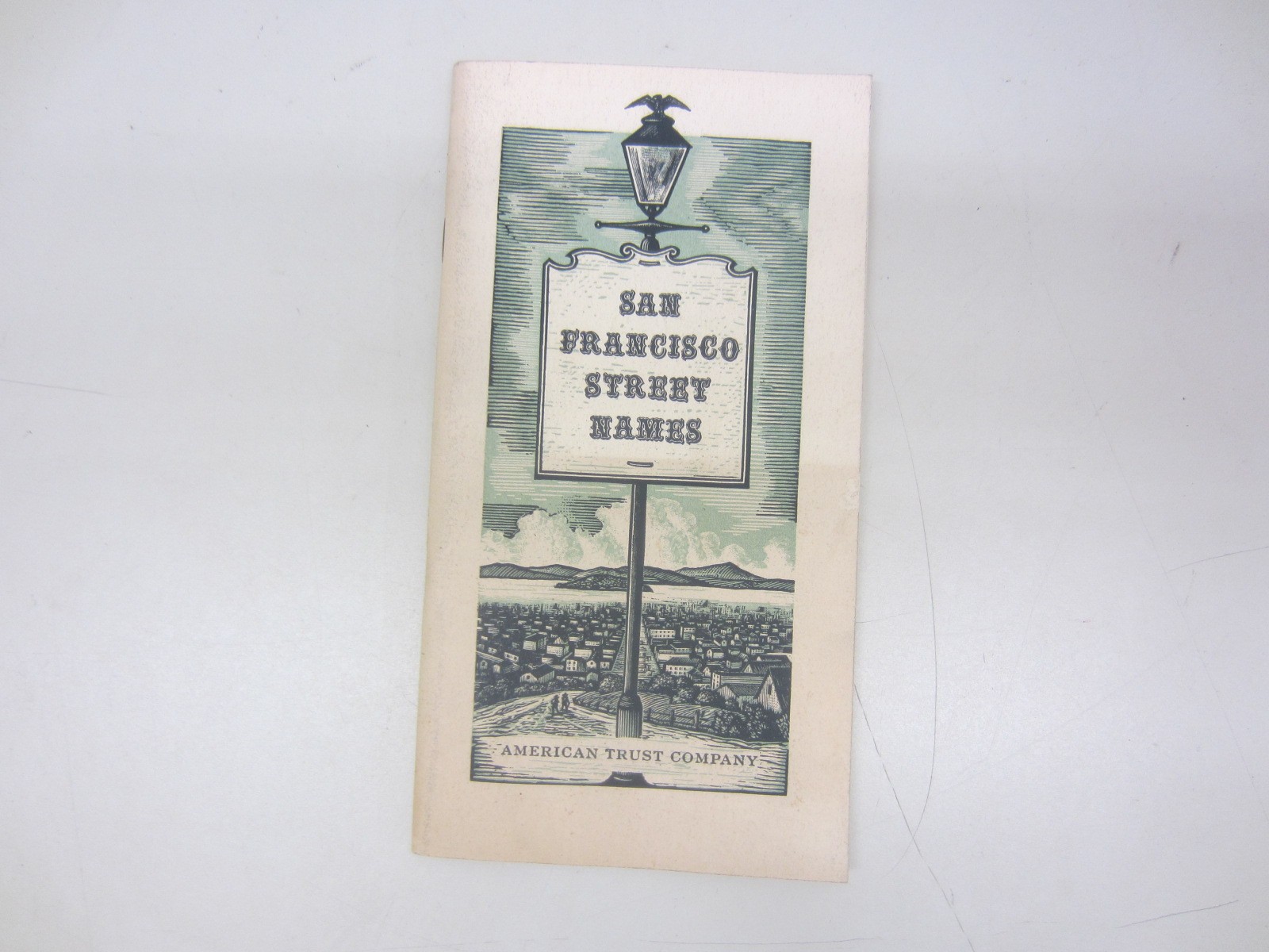 1954 SAN FRANCISCO STREET NAMES Henry C. Carlisle American Trust Company