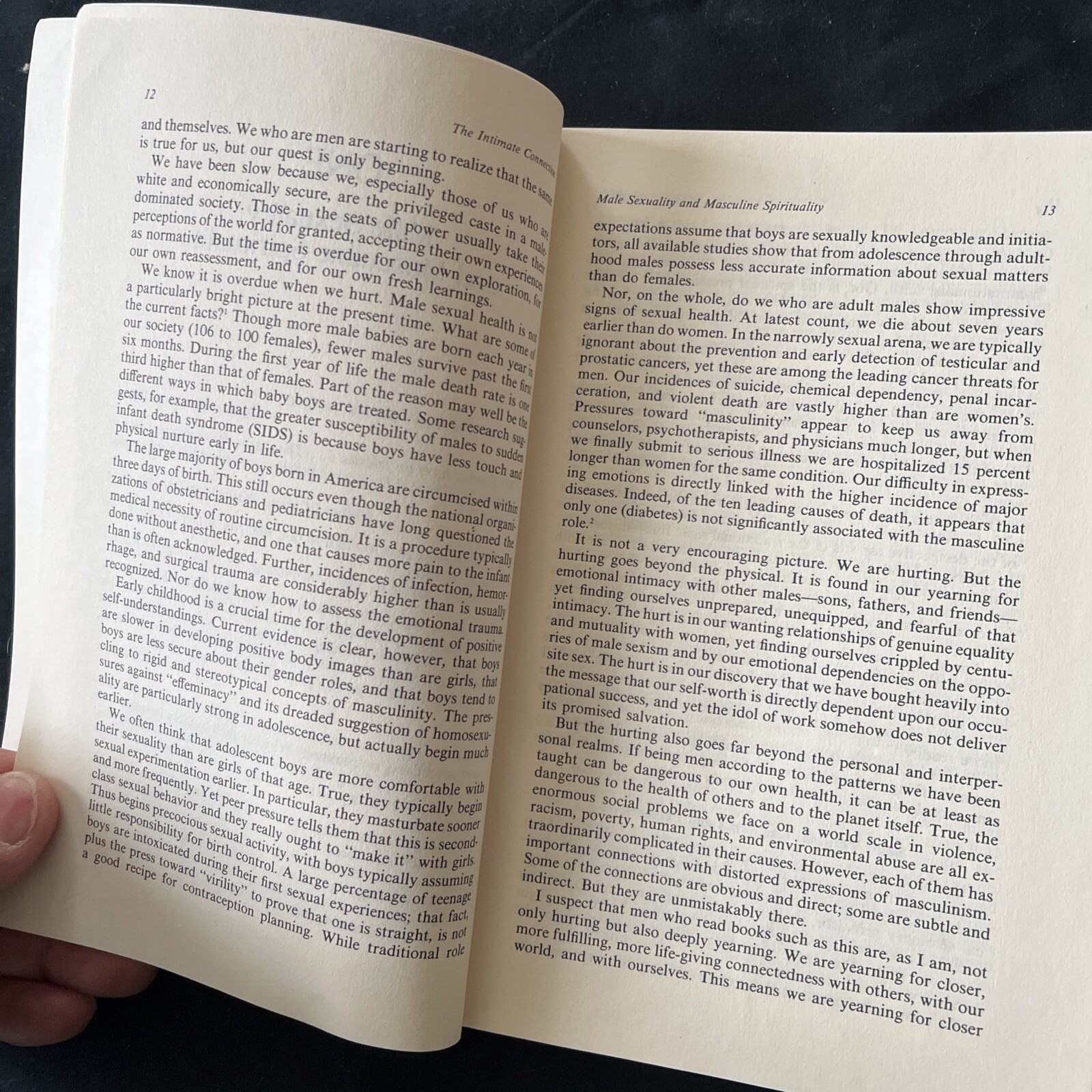 The Intimate Connection James Nelson Male Sexuality Spirituality 1988 Religion