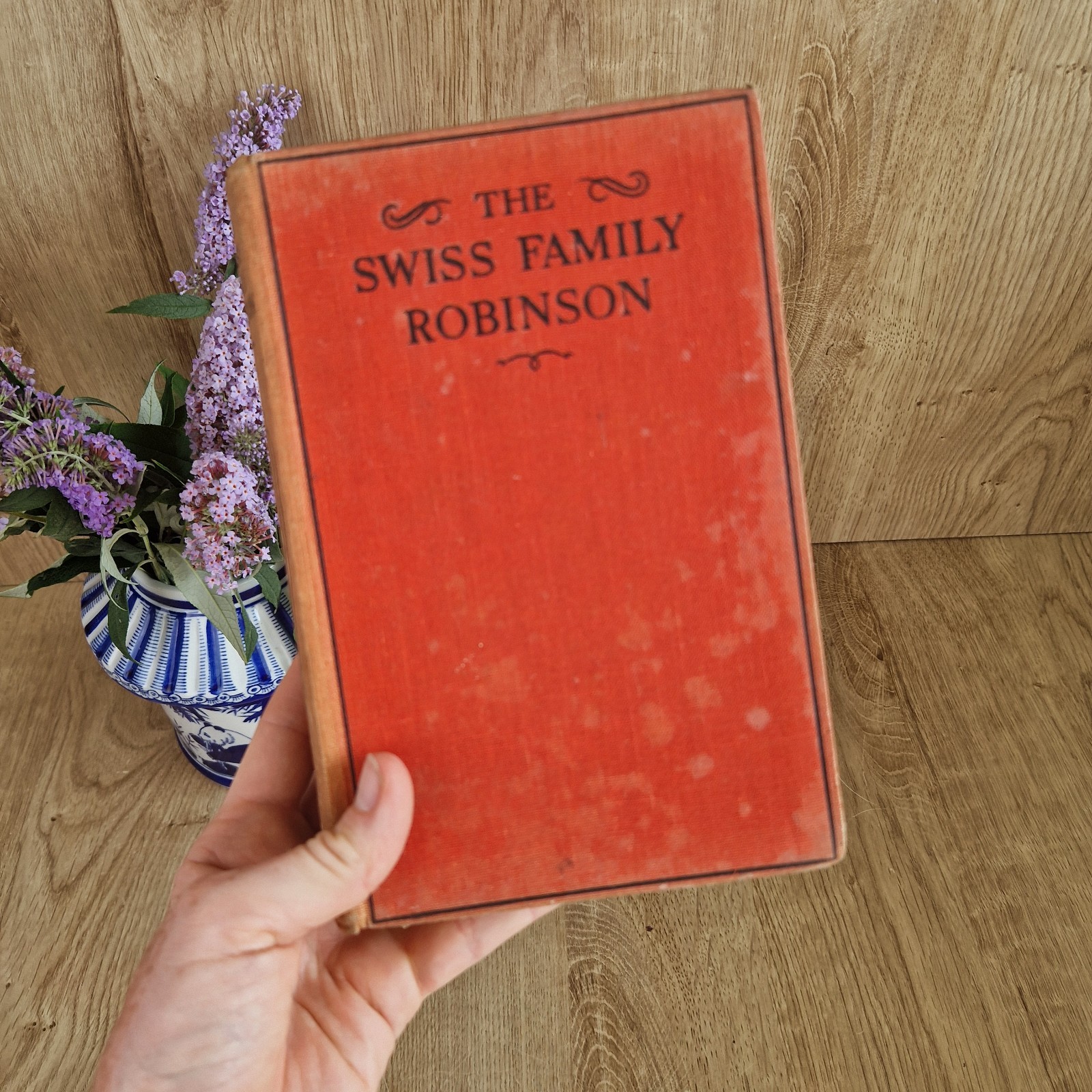 Vintage The Swiss Family Robinson Book Dean & Son Hardback Inscribed Xmas 1934