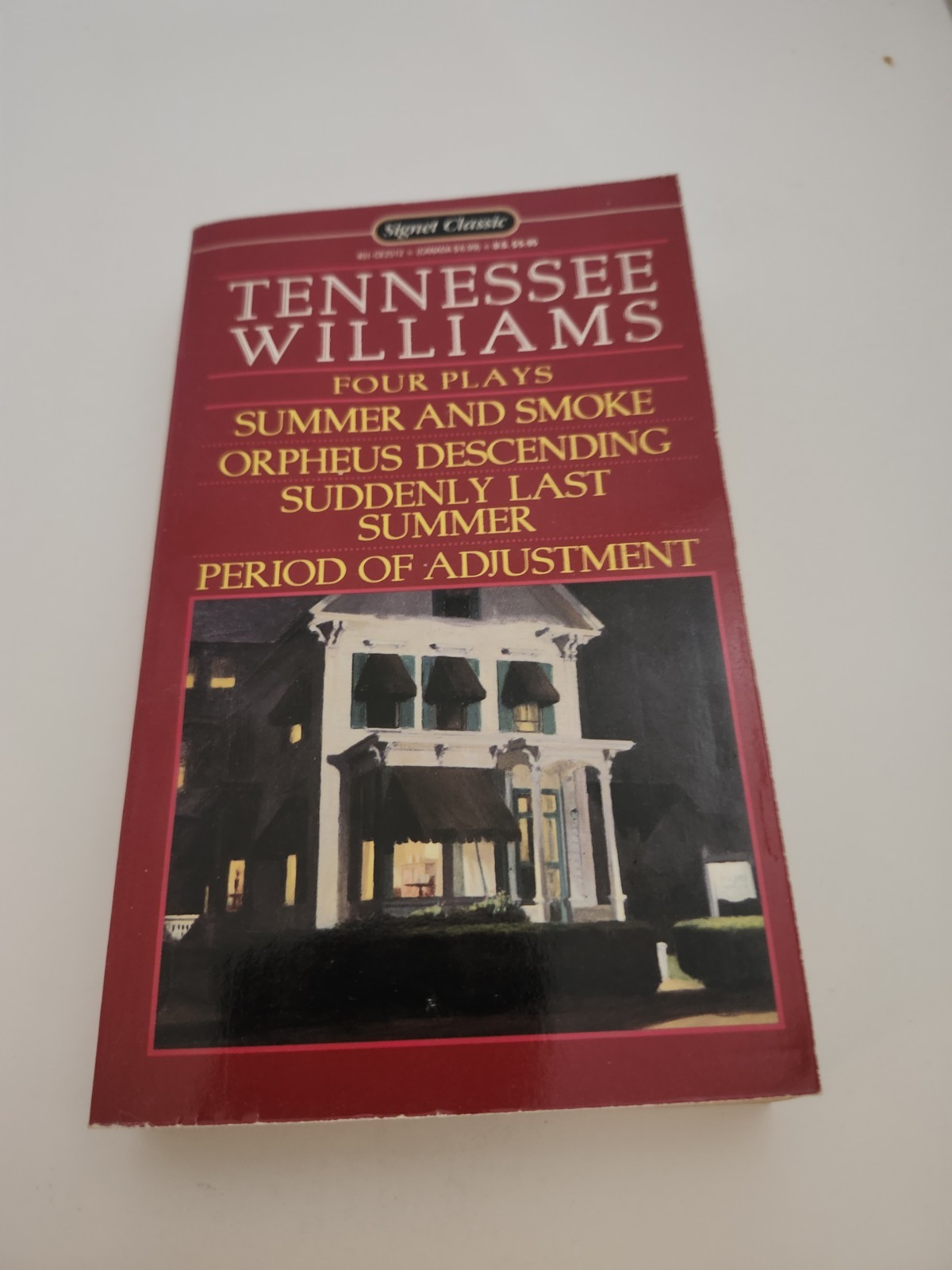 Tennessee Williams by Tennessee Williams PB First Thus Like New 1976