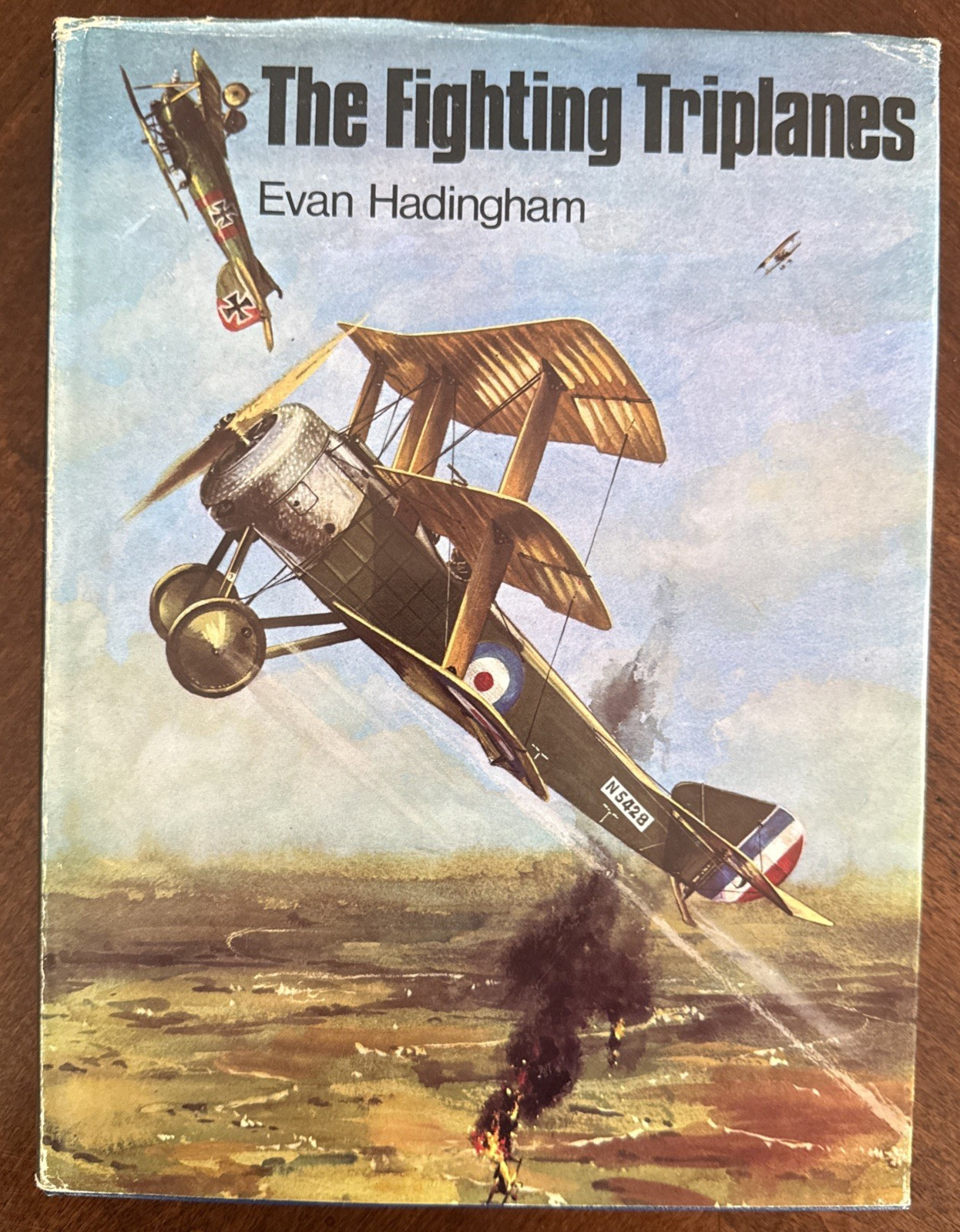 WWI Aviation The Fighting Triplanes Evan Hadingham 1st Edition London 1968