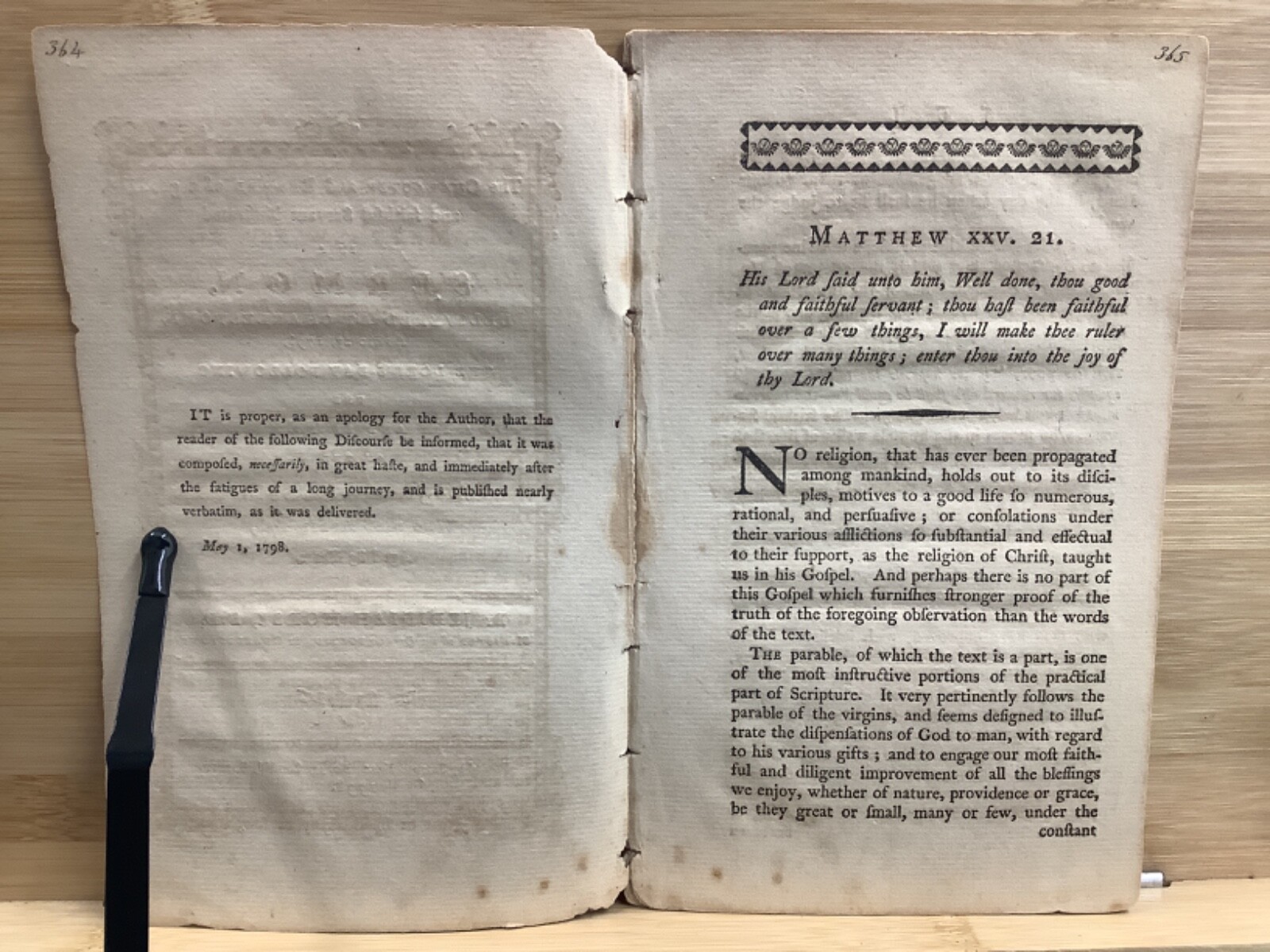 1798 A Sermon Delivered Following The Death Of James Russell – Jedidiah Morse