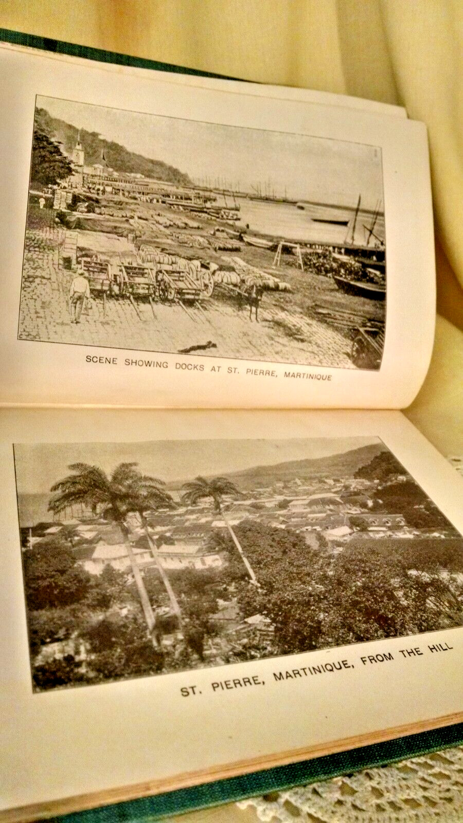 MARTINIQUE HORROR ST VINCENT CALAMITY J MARTIN MILLER GLOBE BIBLE 1903 SAMPLE.