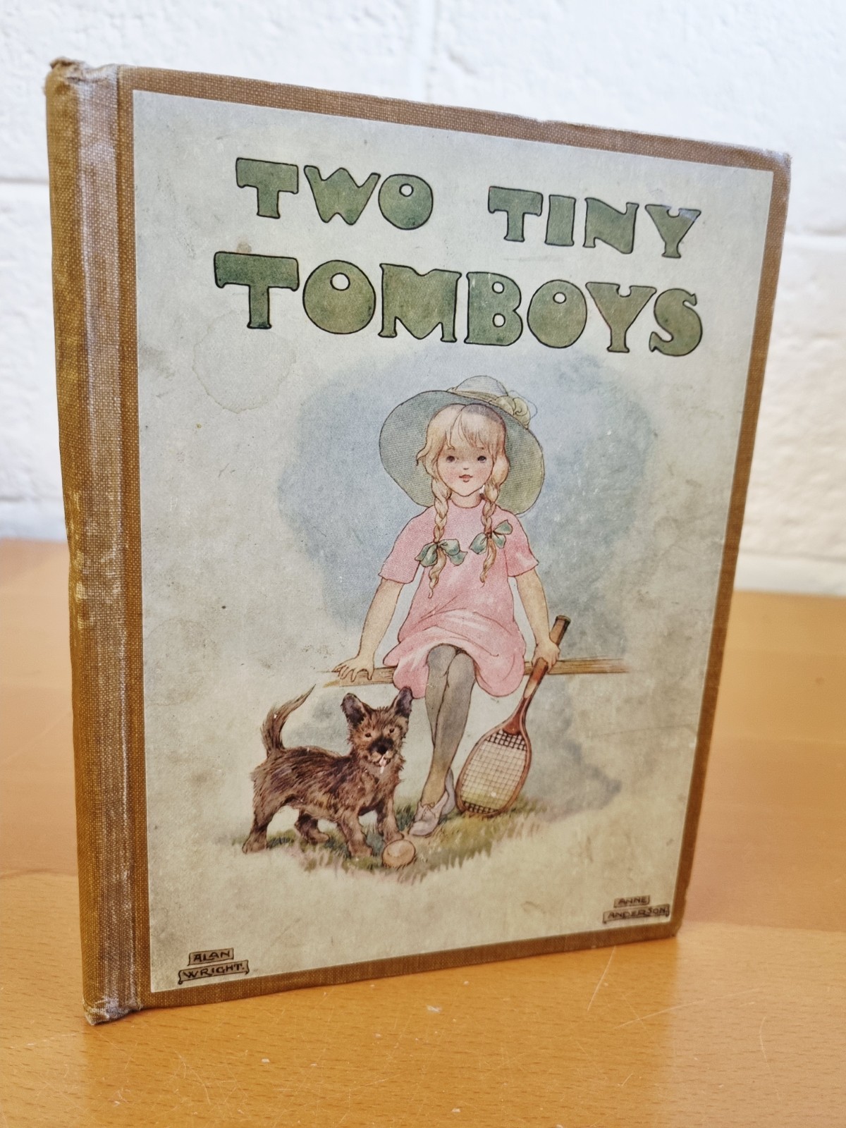 TWO TINY TOMBOYS – Anne Anderson & Alan Wright – circa 1915
