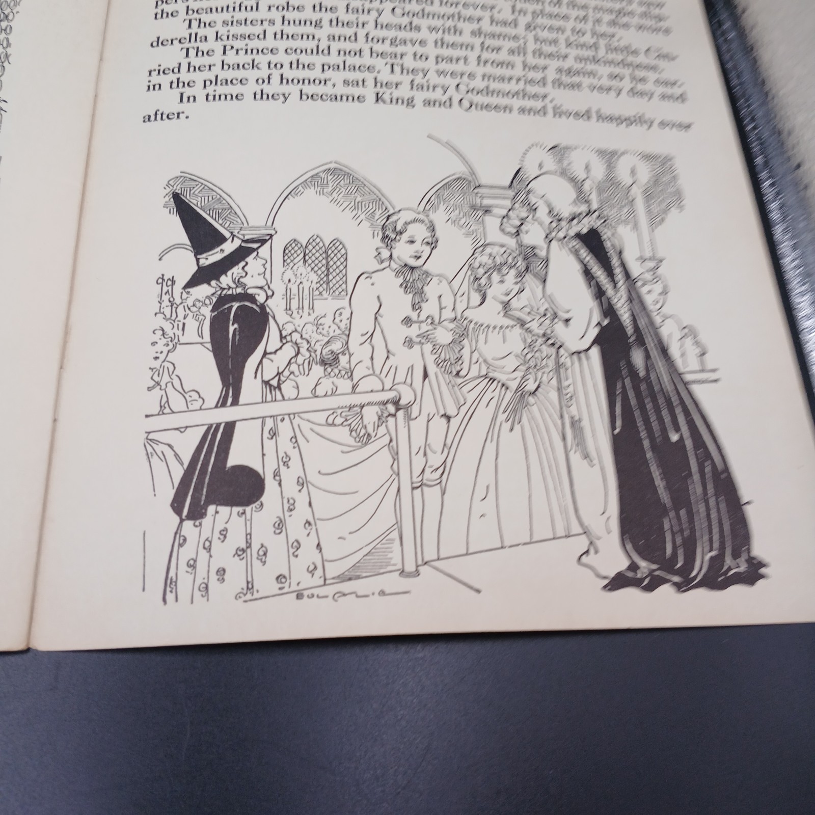 Cinderella 1934 Platt & Munk Co Inc Vintage Childrens Book USA No. 3000A