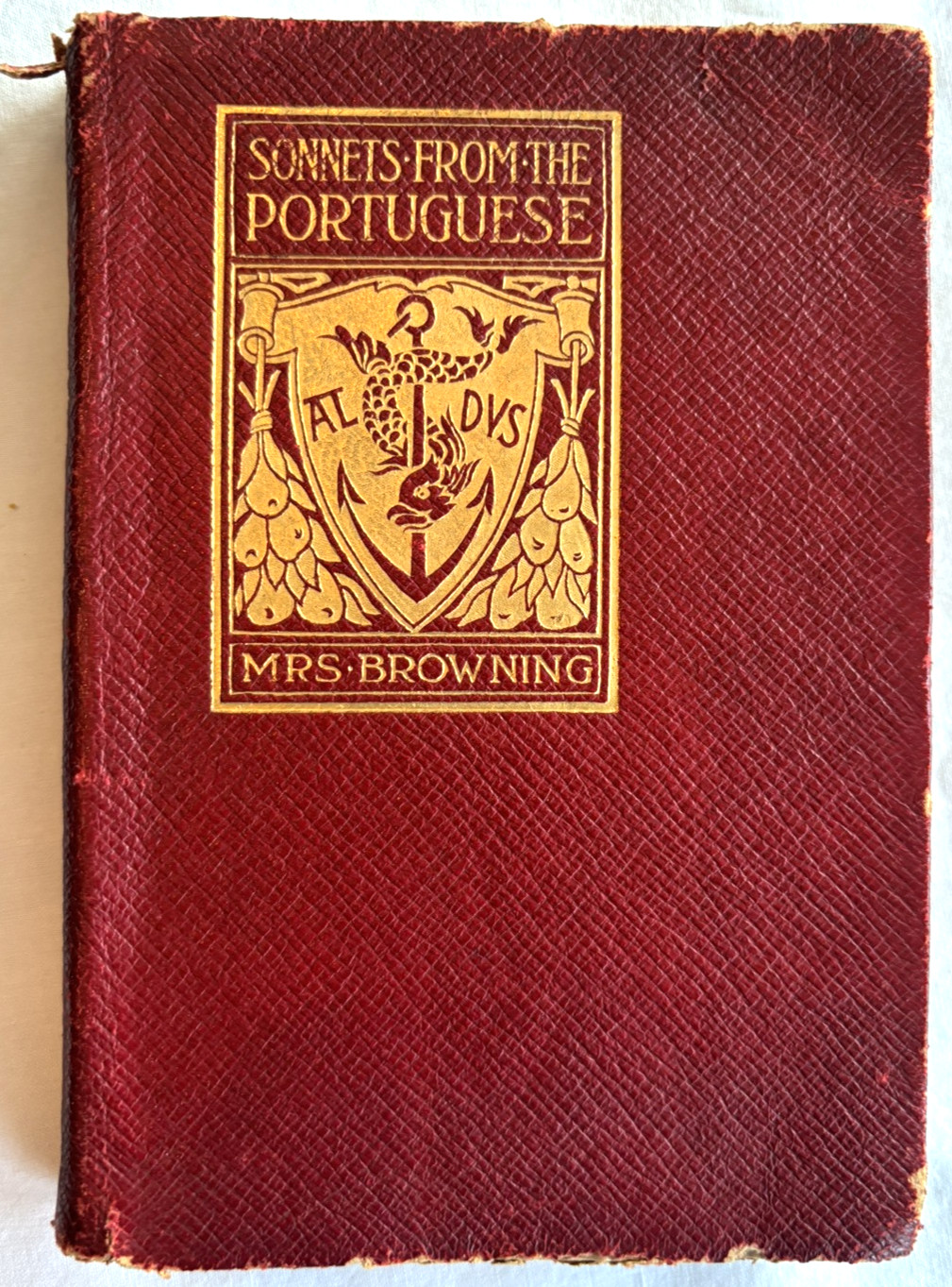 SONNETS FROM THE PORTUGUESE Elizabeth Barrett Browning 1900 H.M. Caldwell Co.