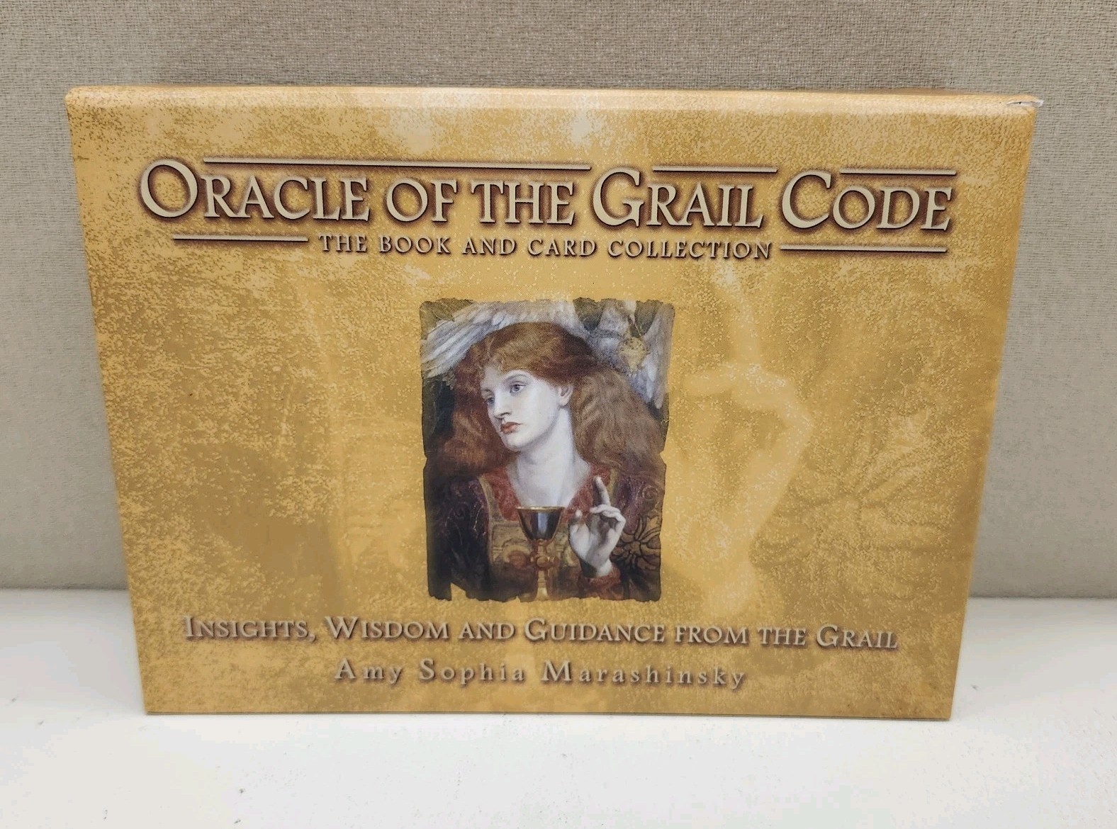 Oracle of the Grail Code Book & Card Divination Set Amy Sophia Marashinsky
