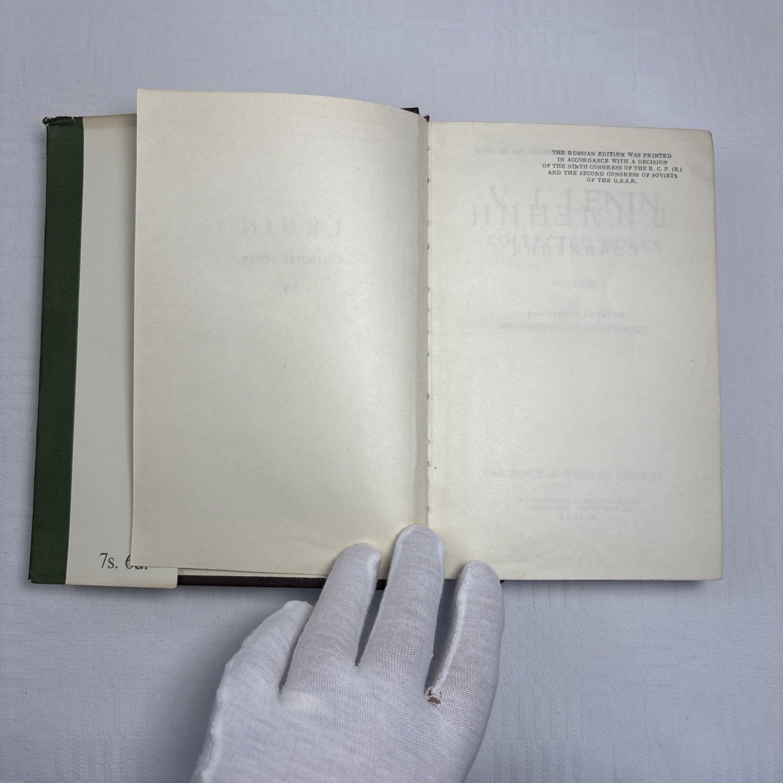 Lenin Collected Works: Volume 38 – Hardcover, 1961 Lawrence & Wishart