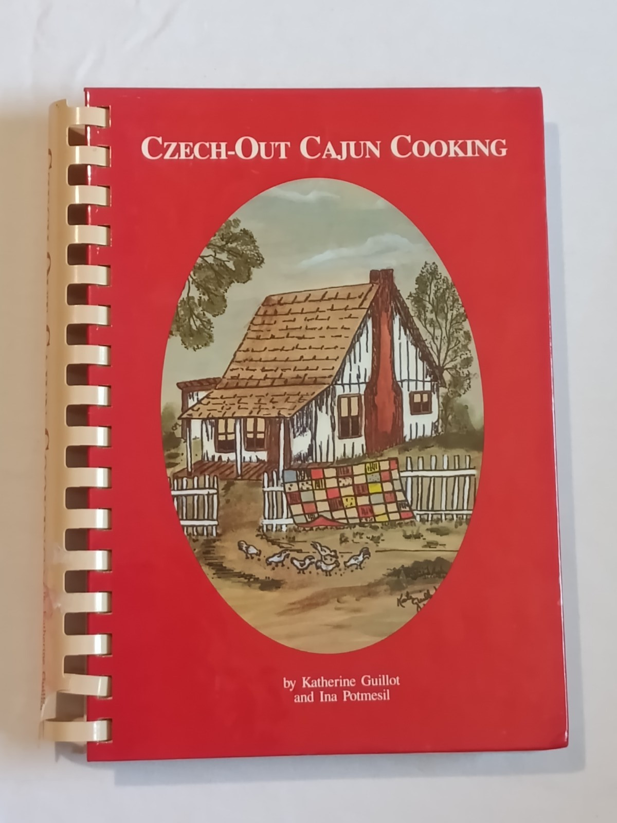 Signed On Page Czech-Out Cajun Cooking Louisiana