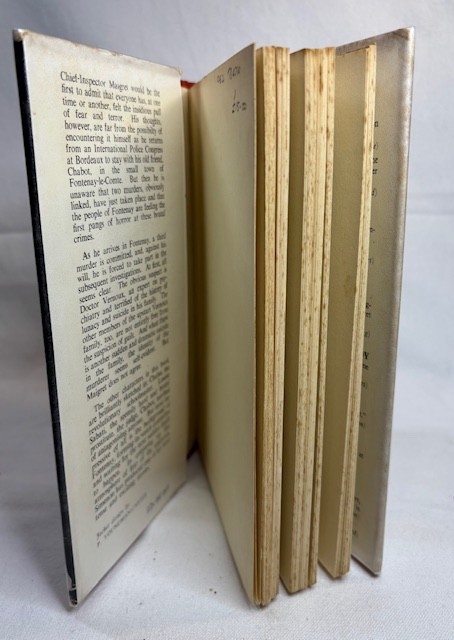 Georges Simenon, Maigret Afraid HB First UK edition 1961 Hamish Hamilton