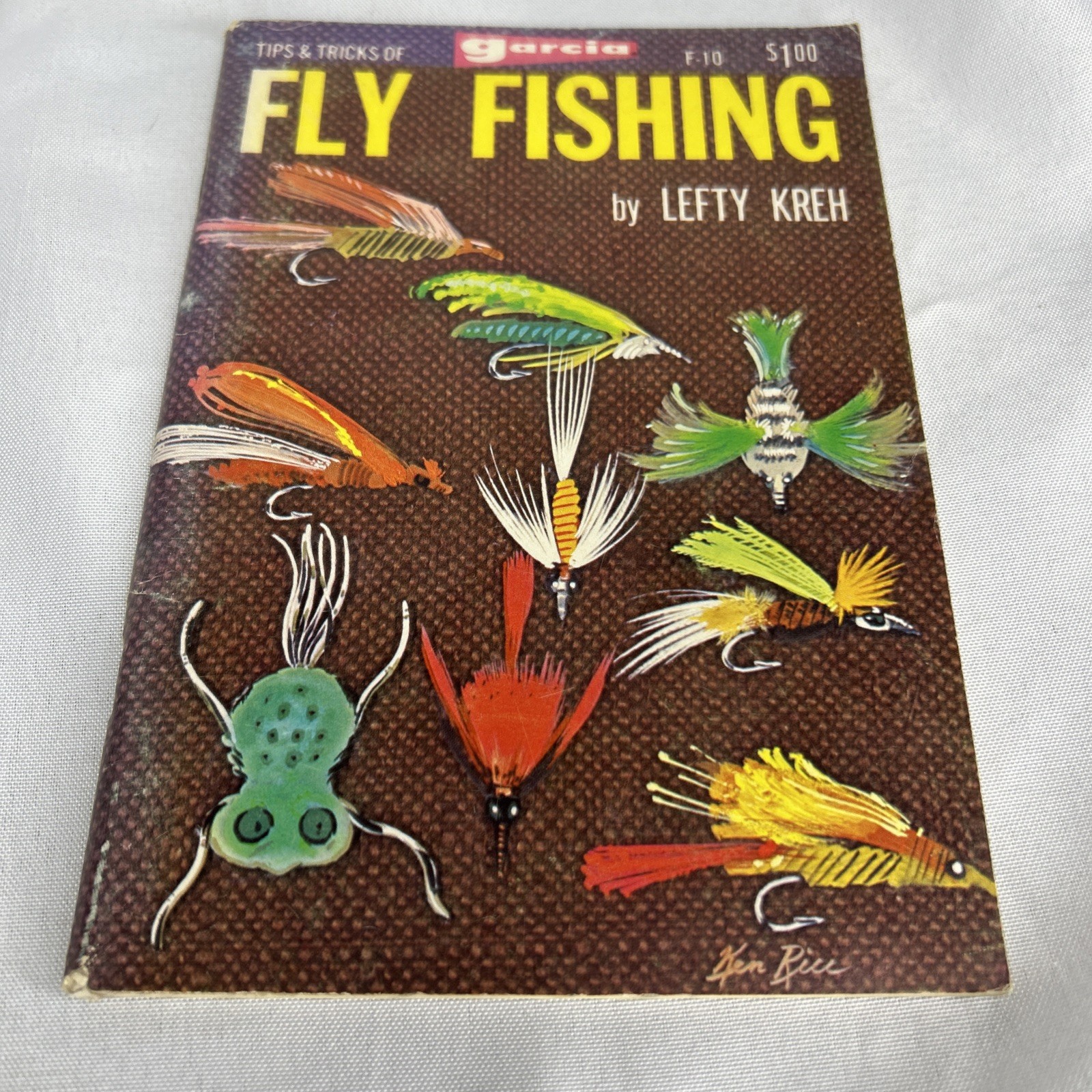 Tips & Tricks of Fly Fishing by Lefty Kreh 1968 Garcia Sports Library 8917