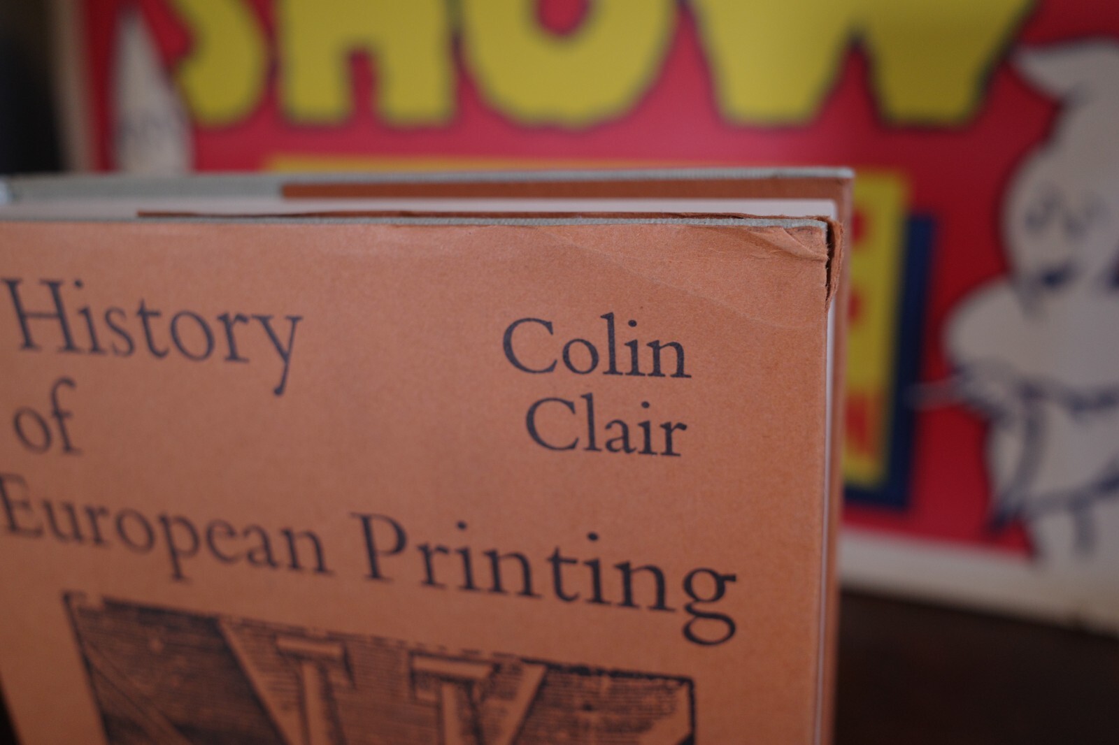 A History of European printing Colin Clair 1st Edition 1976 Academic Press