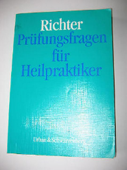 Vintage Book Exam Questions for Naturopaths Over 2000 Questions 1994 Edition