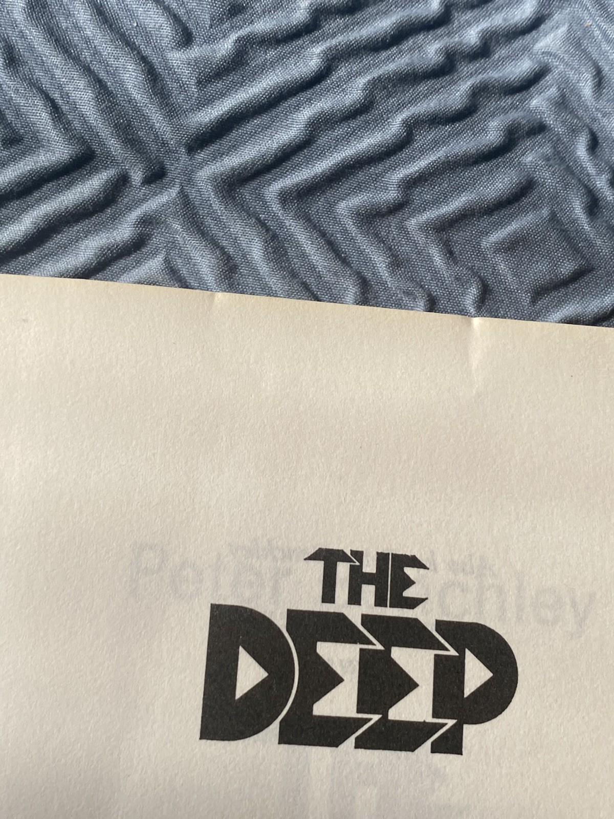 Peter Benchley First U.K. Editions The Deep & The Island Hardbacks