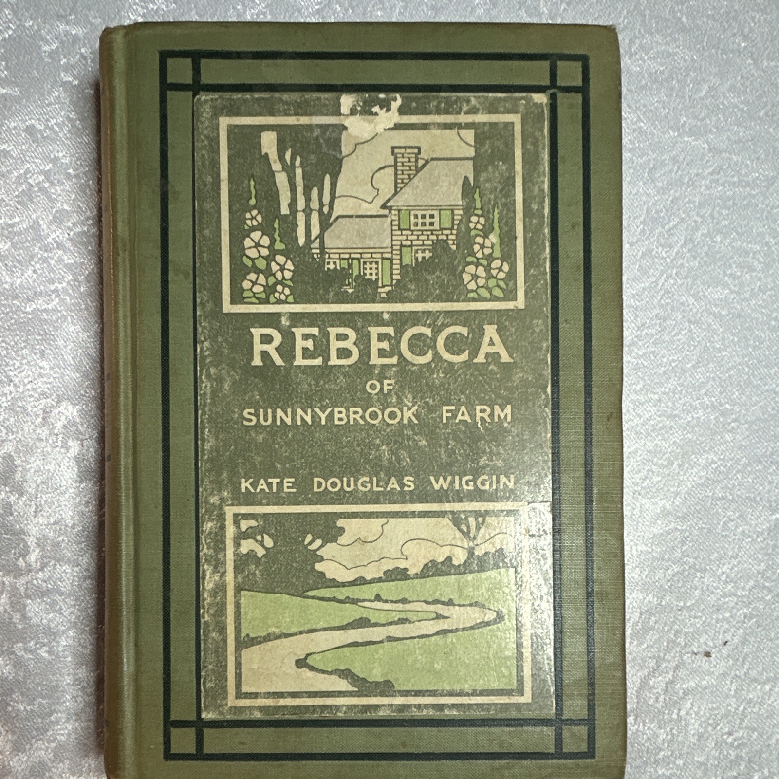Rebecca of Sunnybrook Farm Kate Douglas Wiggin 1903 Copyright Green Cloth