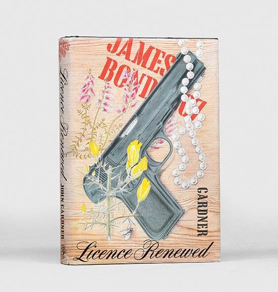 John GARDNER / Licence Renewed James Bond series 1st Edition