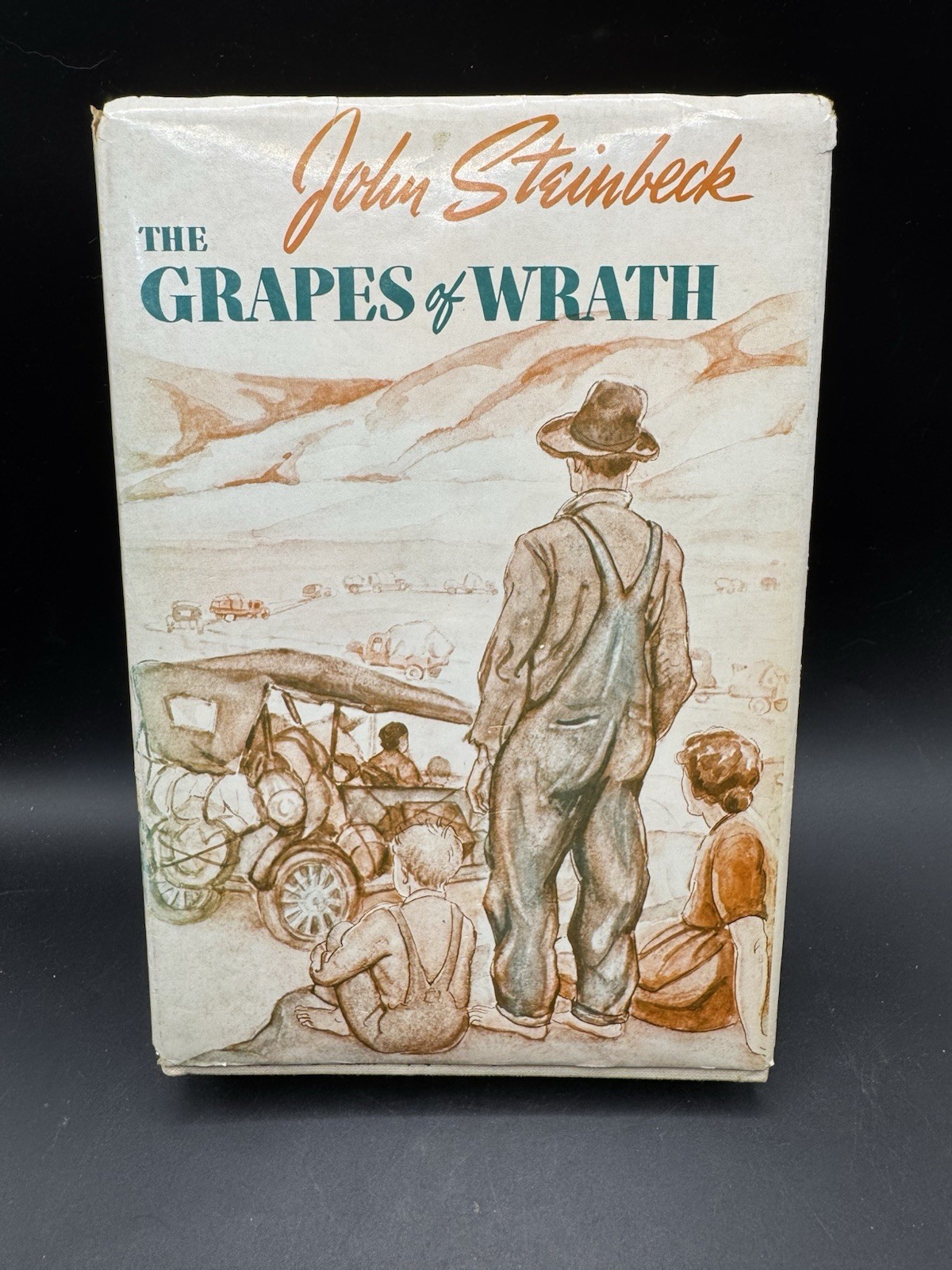 John Steinbeck The Grapes of Wrath Hardcover Viking Press 15th Printing 1962